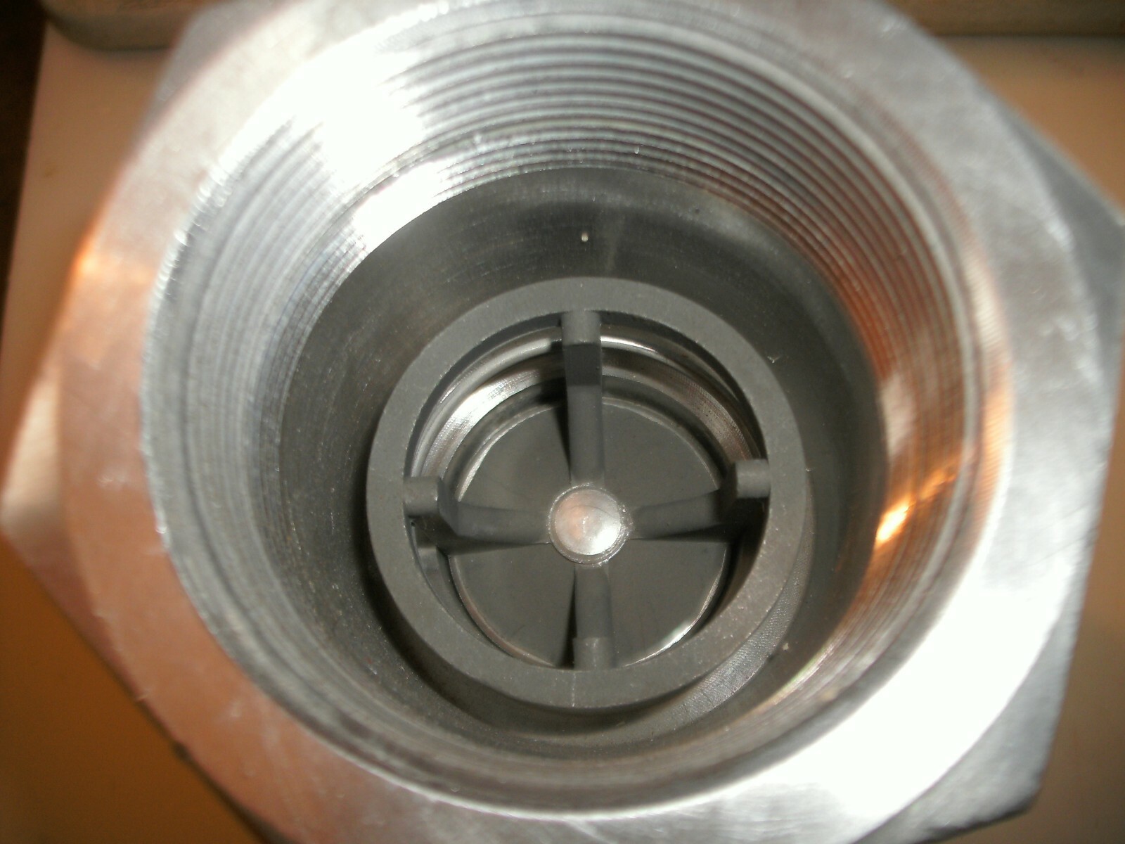 SMC CHECK-ALL VALVE UN-3-200-SS 2″ IN-LINE STAINLESS CHECK VALVE THREADED