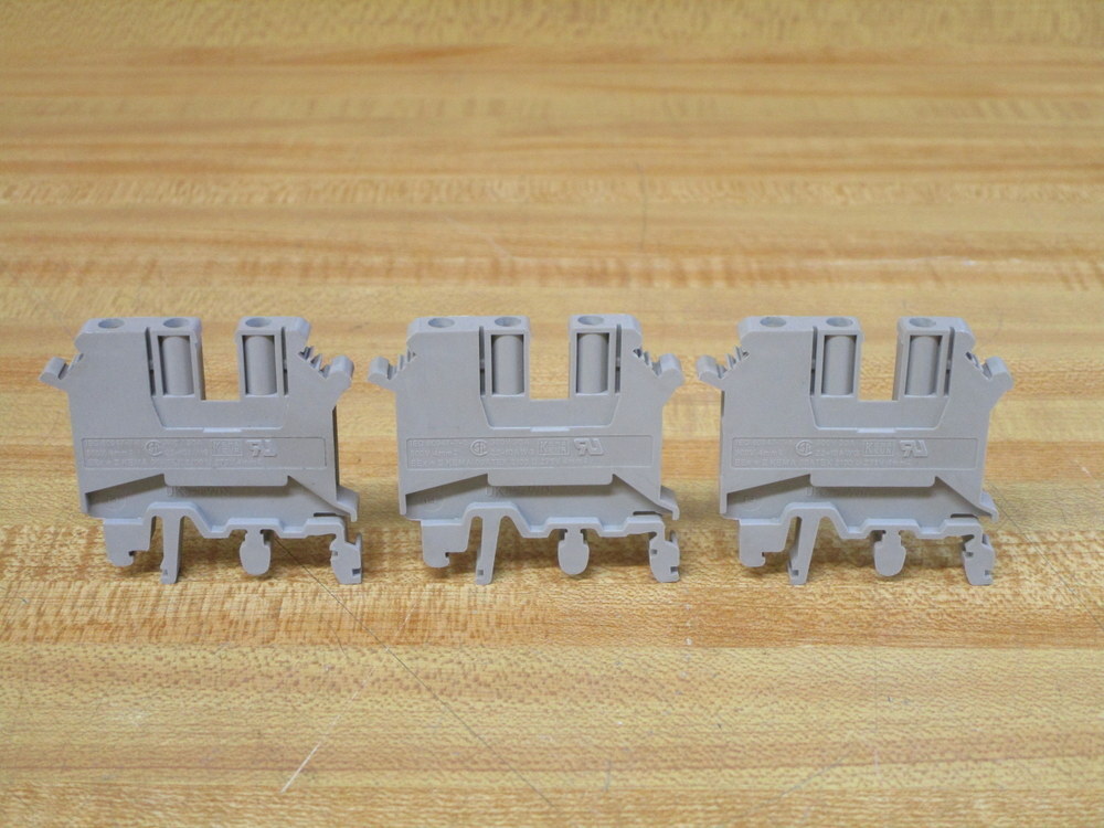 Phoenix Contact UK5-TWIN 1-Level Terminal Block 1923021 (Pack of 3)