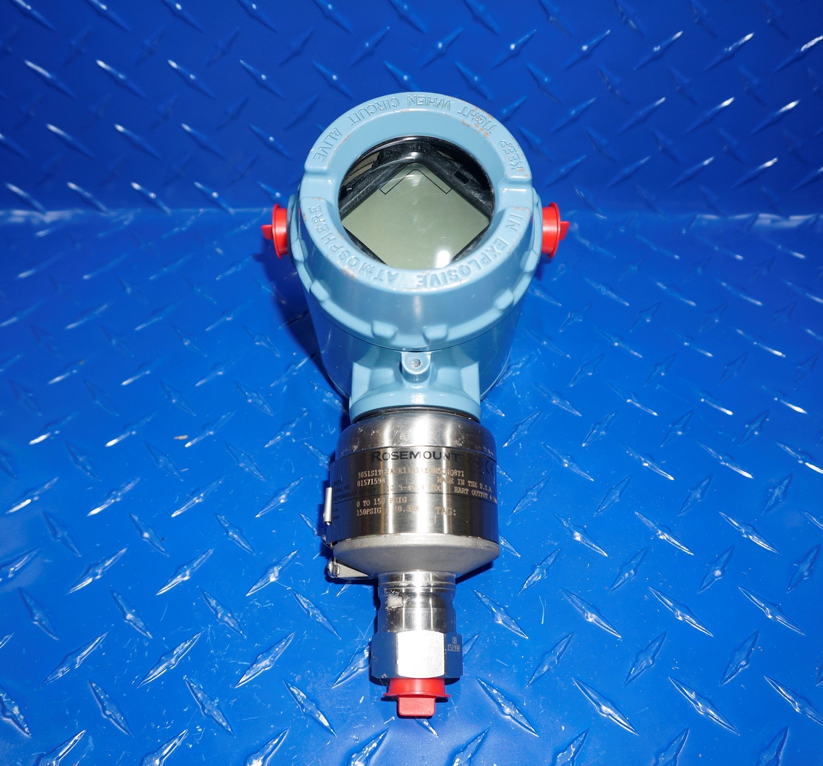 EMERSON ROSEMOUNT 3051S1TG2A2E11A1AE5M5Q4Q8T1 PRESS TRANS 3051S1TG2 ID71594