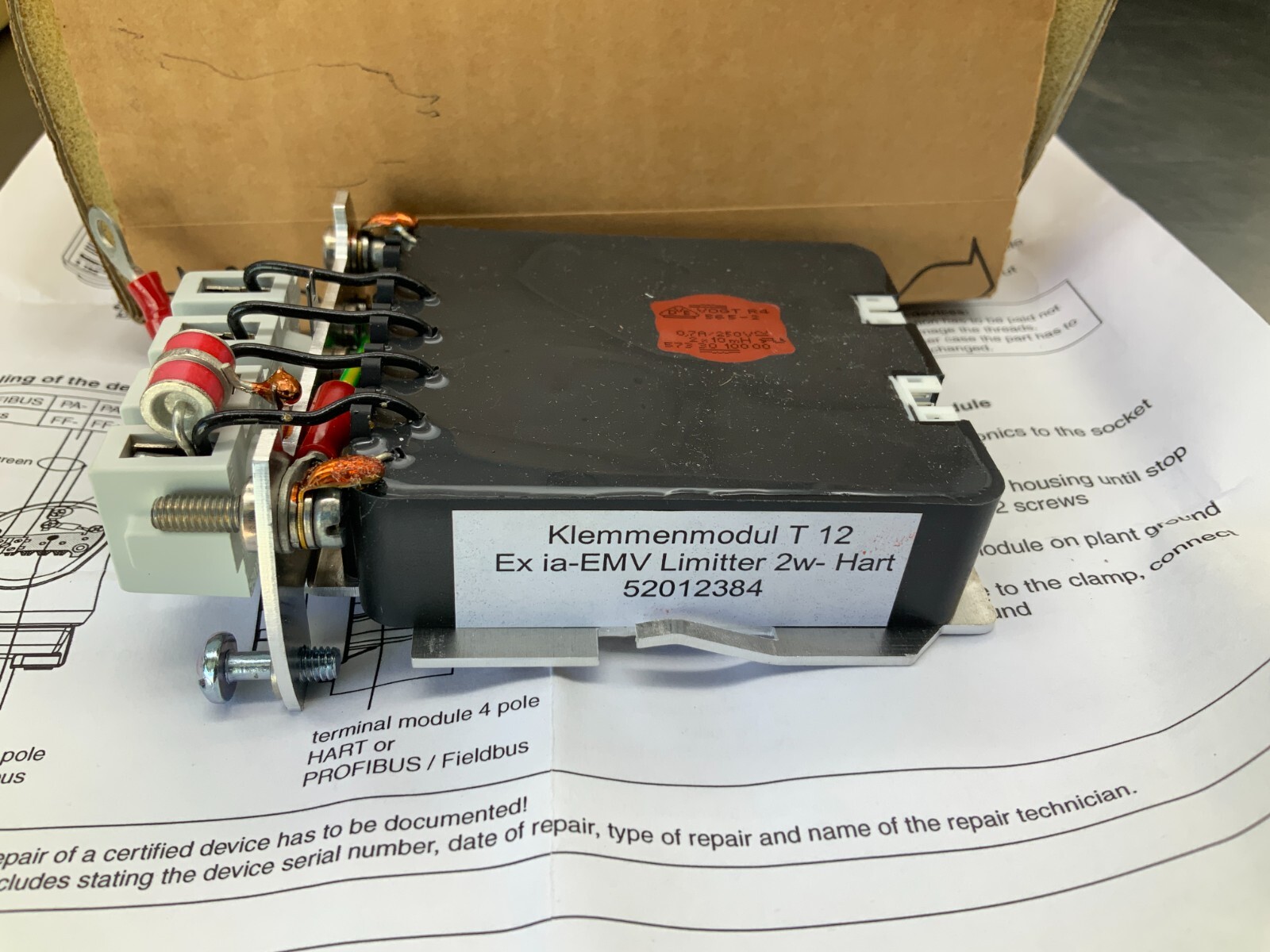 Endress+Hauser T12 Terminal Module 52012384