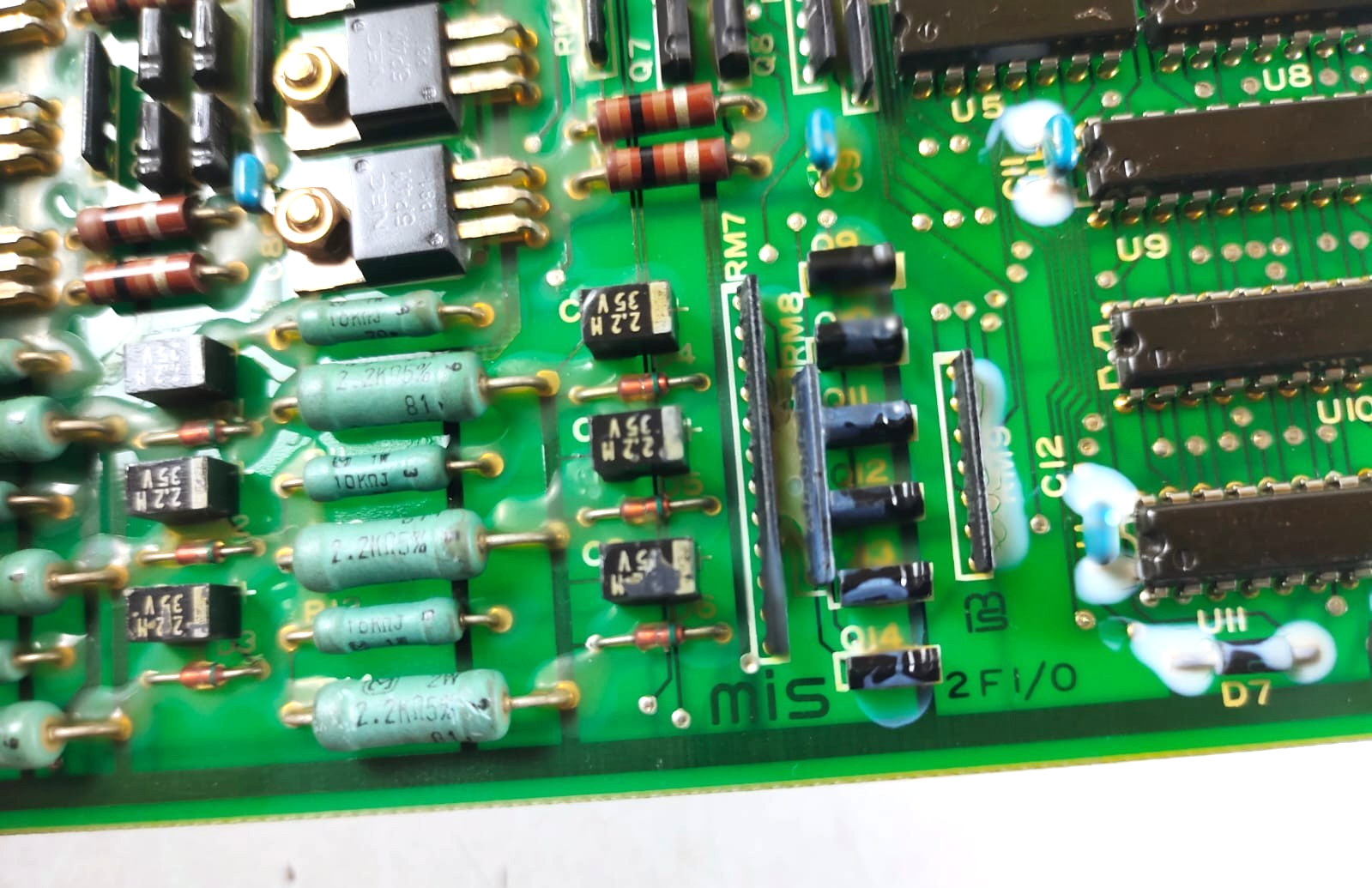 MIS 2FI/O Pcb Card F.9090001 / 9814015