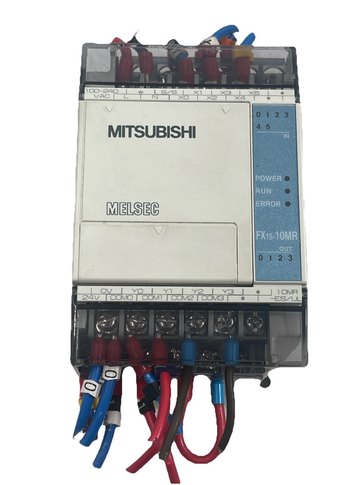 MITSUBISHI FX1S-10MR-ES/UL PROGRAMMABLE CONTROLLER 100-240V AC PLC MODULE NEWD