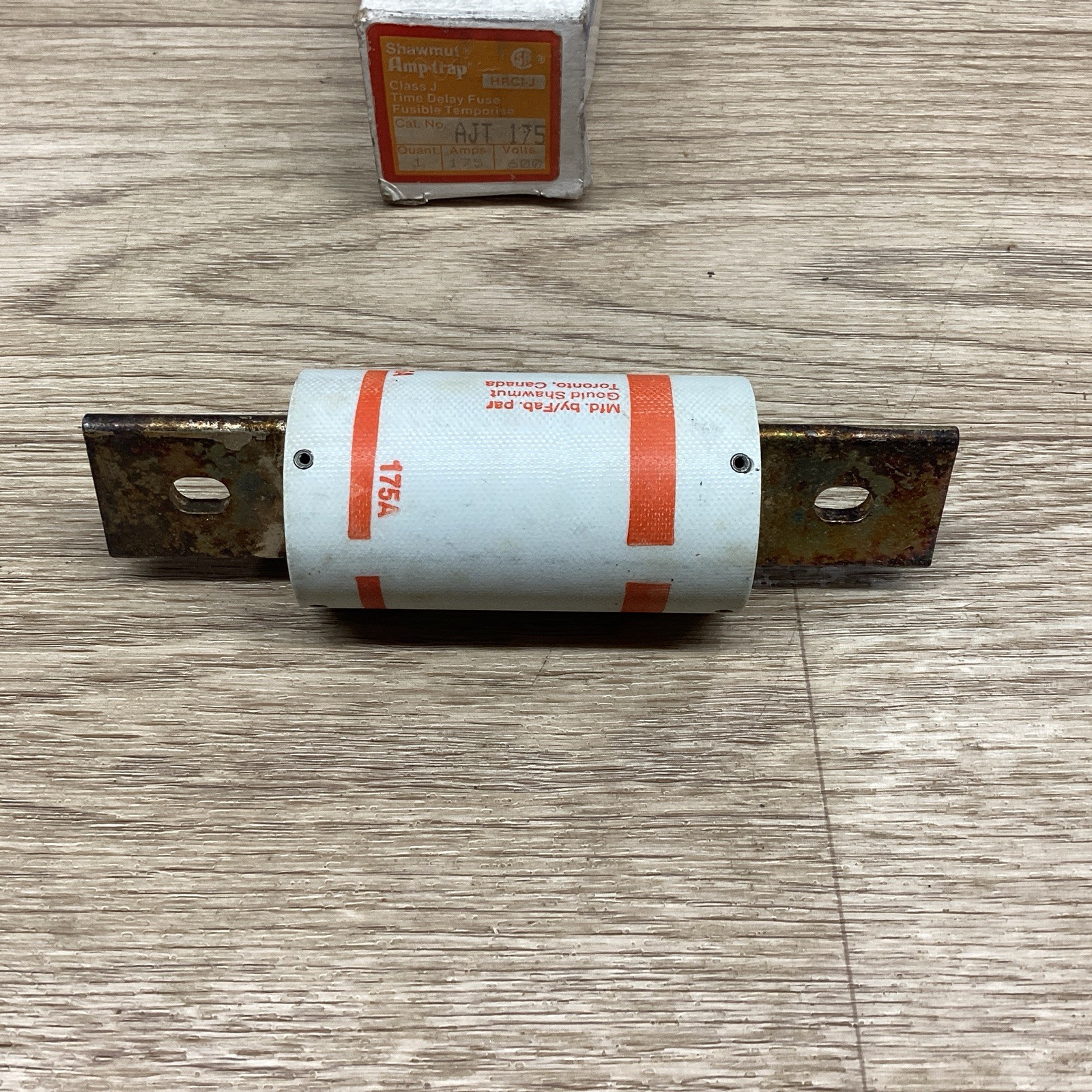 GOULD SHAWMUT AMP TRAP AJT175 TIME DELAY 175AMP #803PT157*CO