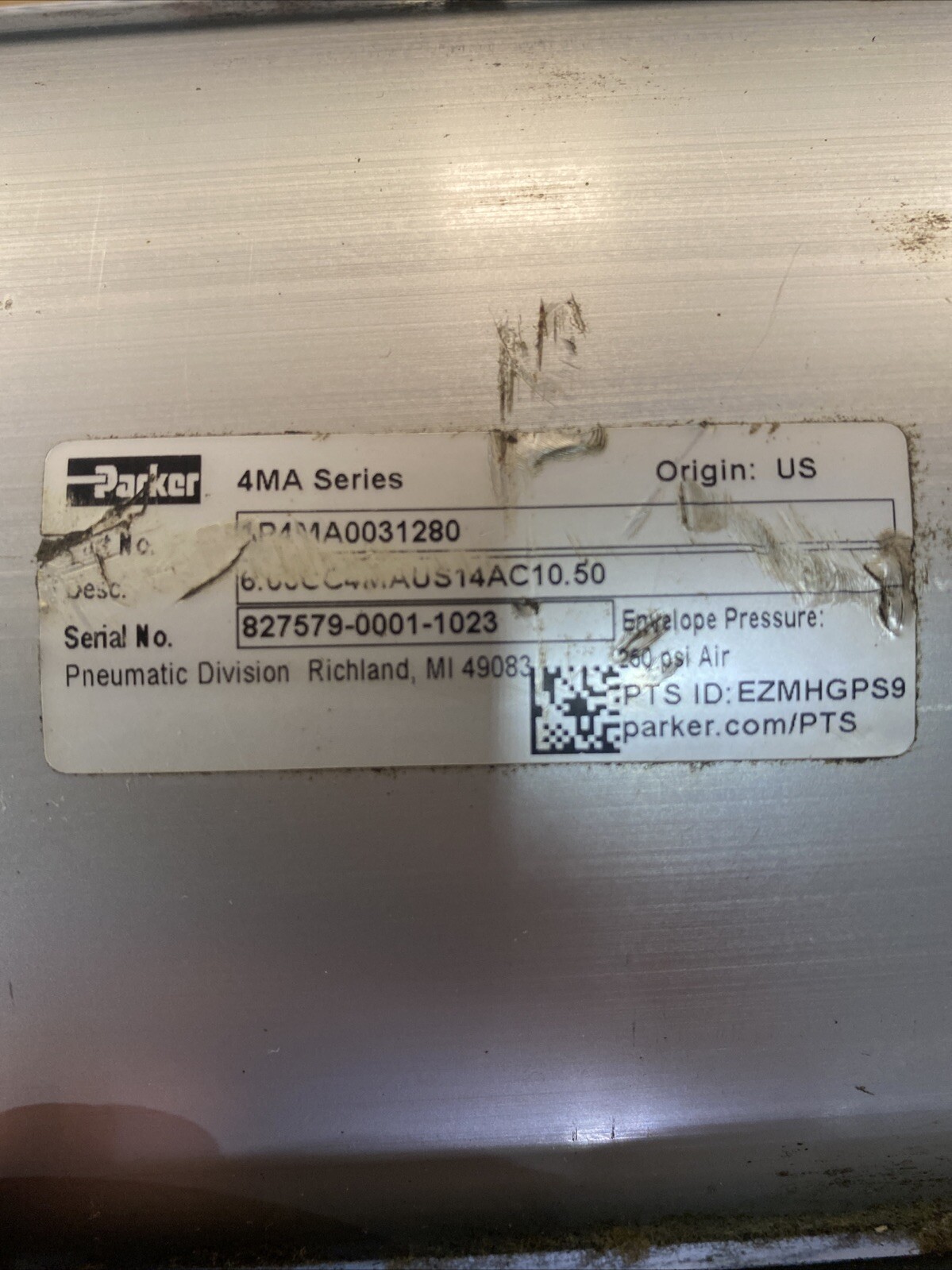 Parker 6.00CC4MAUS14AC10.50