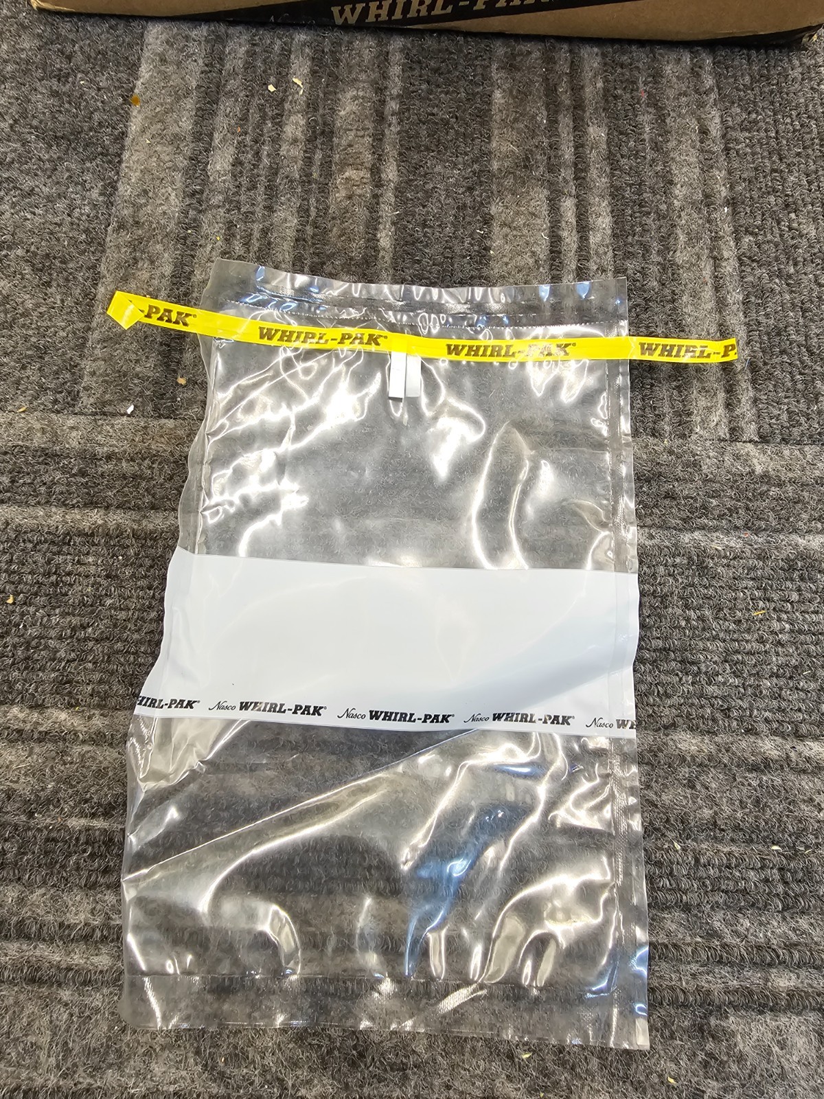 (QTY 500) Whirl-Pak B01297 Sampling Bag Polyethylene 24 Oz. 3 mil Thick