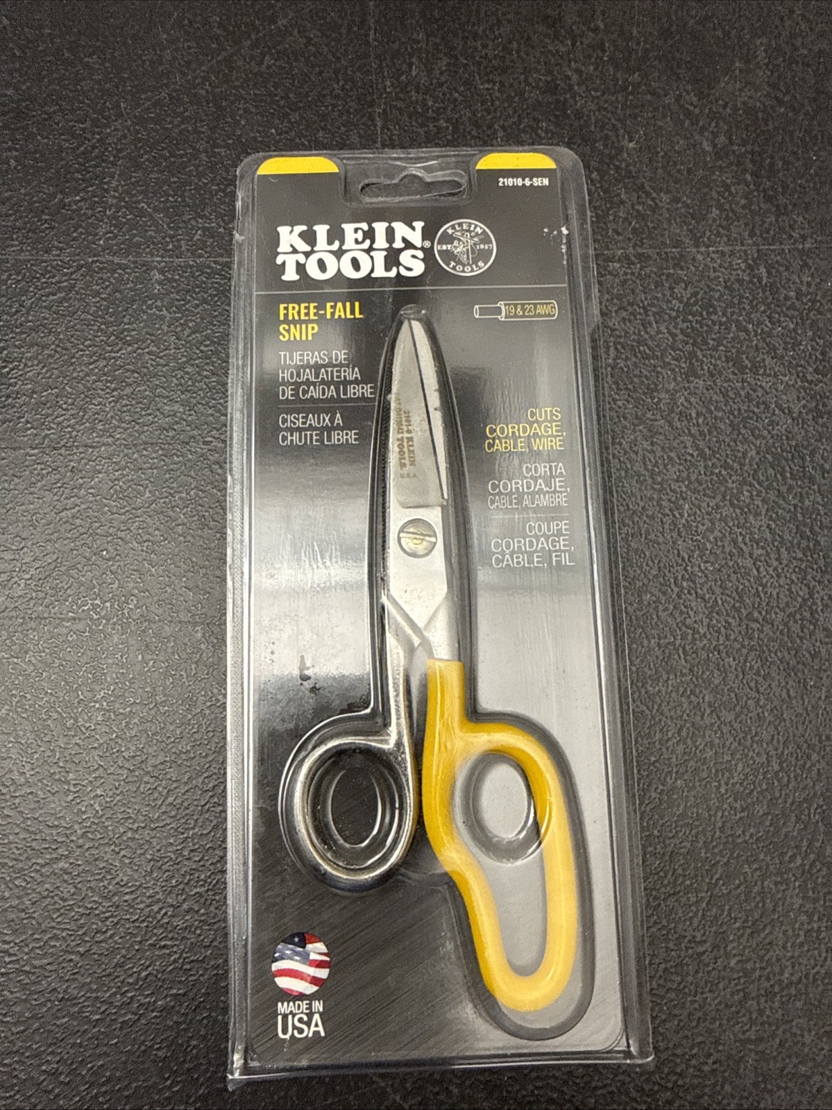 Klein Tools 21010-6-SEN Scissors: Designed for Telecom & Electrical Applications