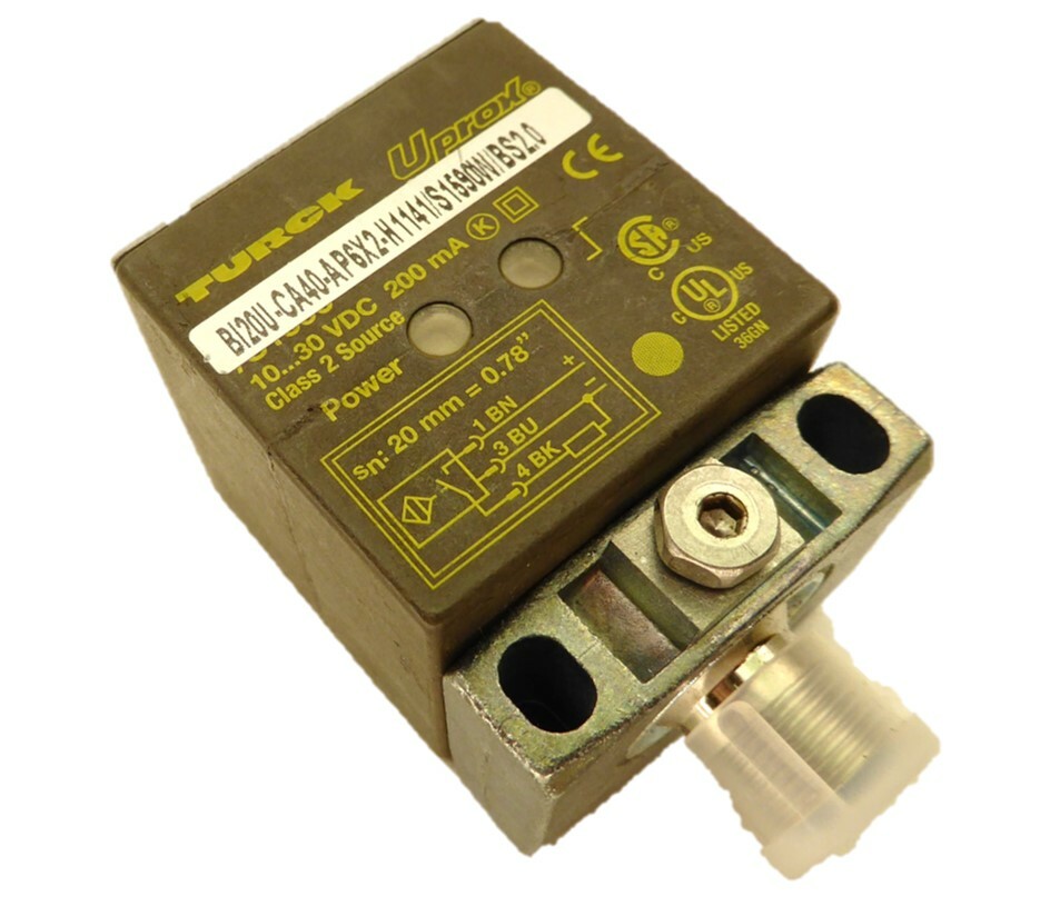 Turck B120U-CA40-AP6X2-H1141/S1590W/BS2.0 Proximity Sensor NEW NO BOX