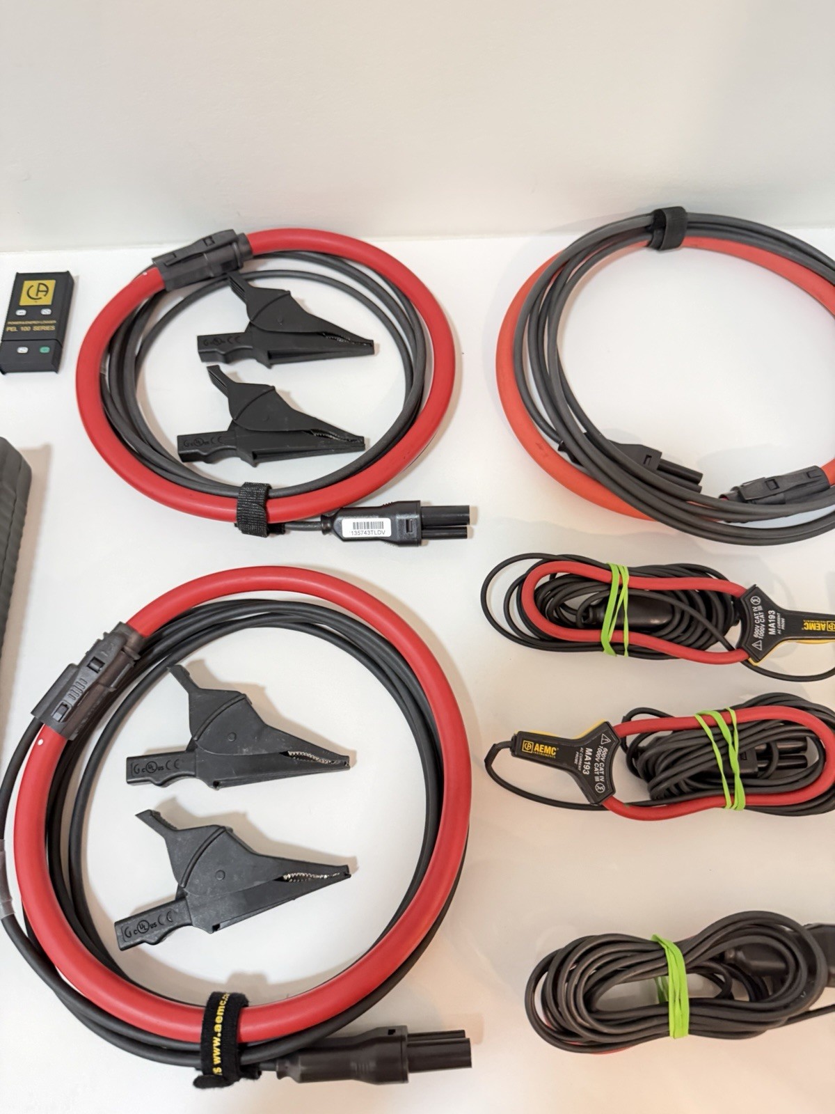 AEMC PEL 102 POWER &ENERGY LOGGER W/ PROBES & EXTRA ACCESSORIES /CALIBRATED 2026