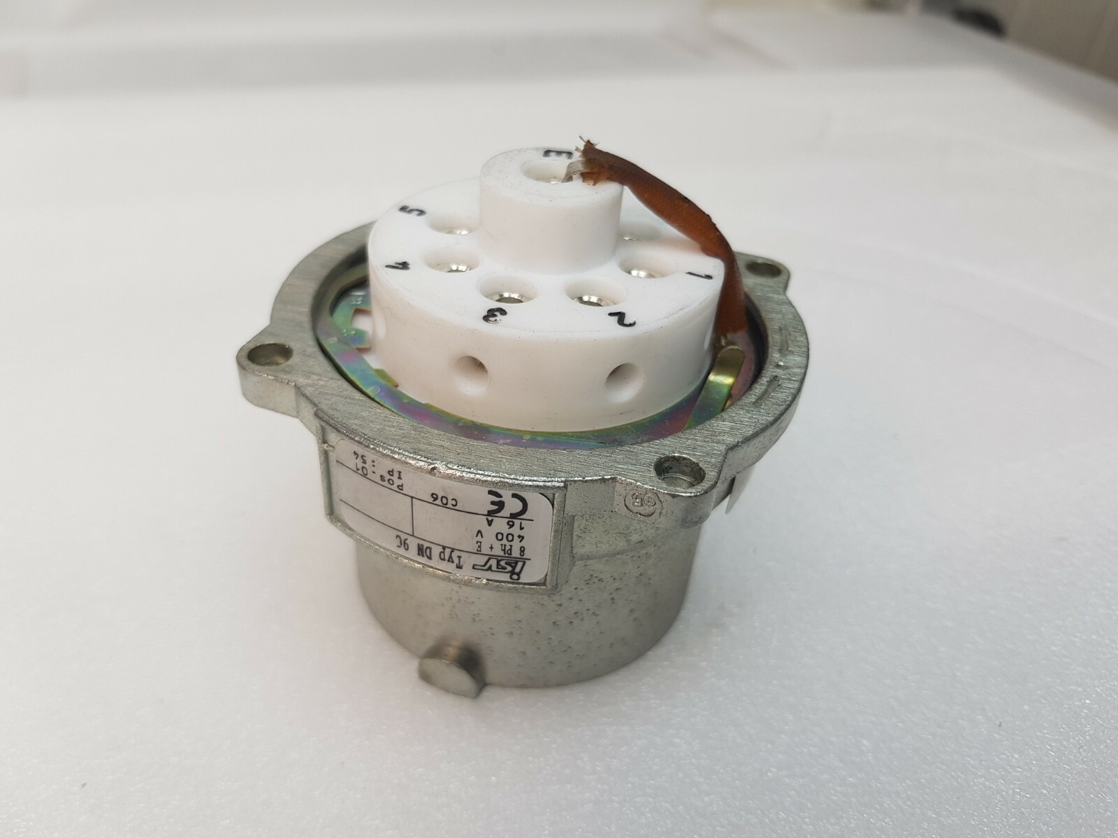 ISV DN 90 400V, 16 A, 8 Ph + E CONNECTOR