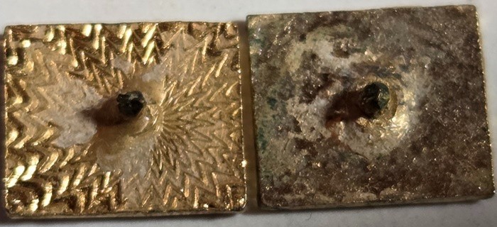 2 Radiation Corporation / Pre-Harris Corporation Pins
