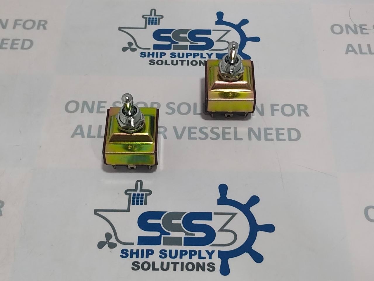 Nikkai S-31 Toggle Switch D-42821-1 25A 125V.AC 9A 250V.AC (Lot of 2 Pcs)