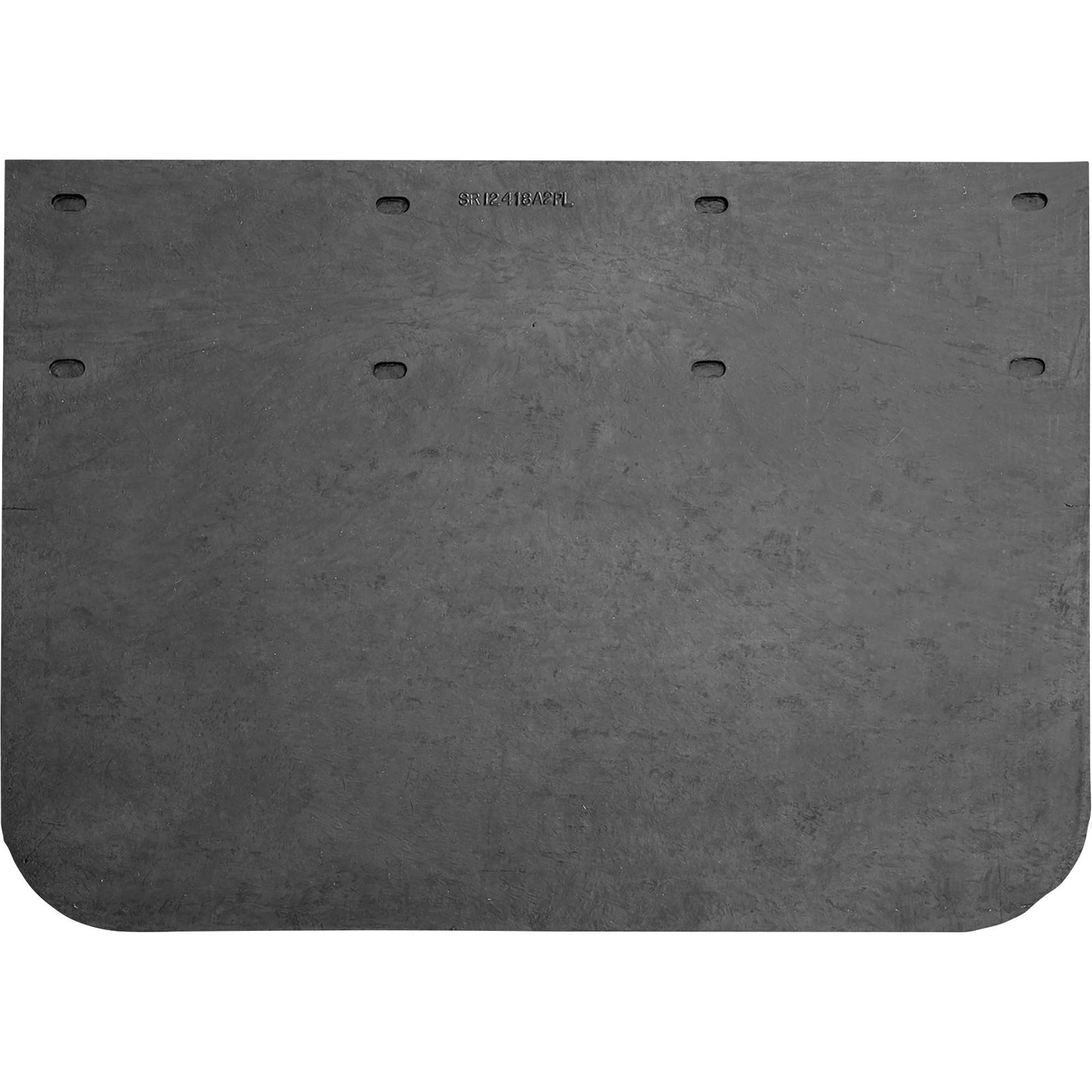 Buyers Products Heavy-Duty Rubber Semi-Truck Mud Flaps Pair 24in.W x 18in.L