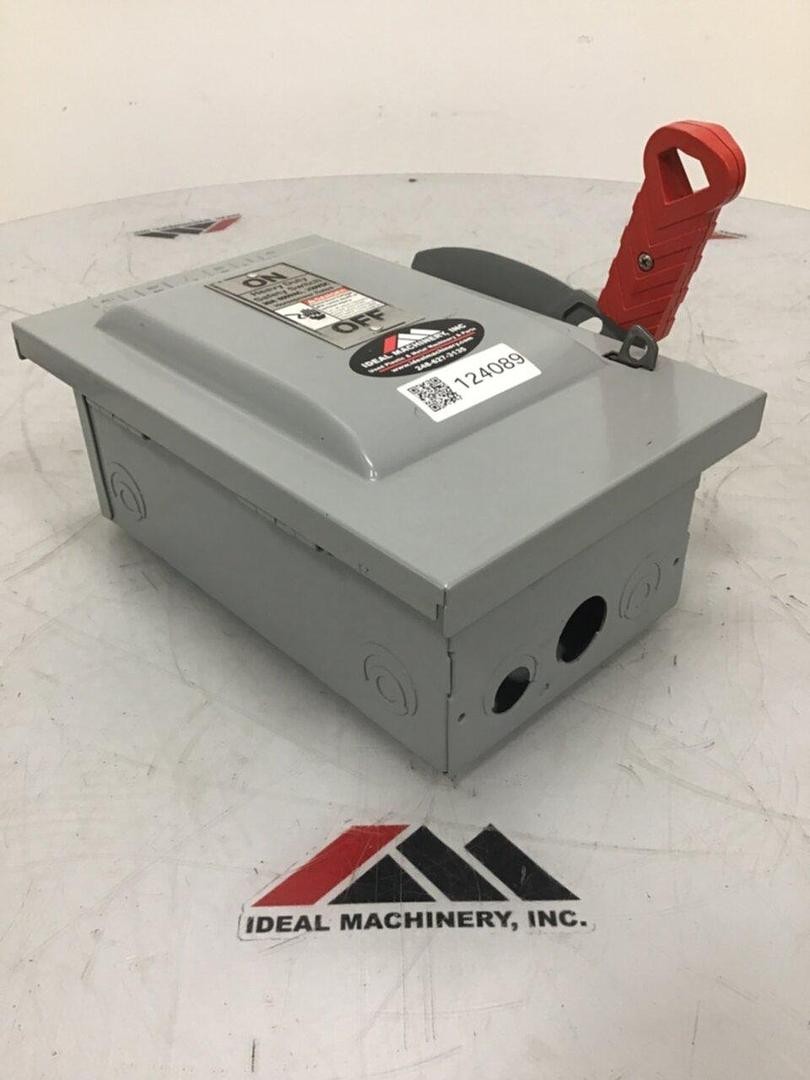 SIEMENS 30 Amp Safety Disconnect Switch HNF361 VBII Used #124089