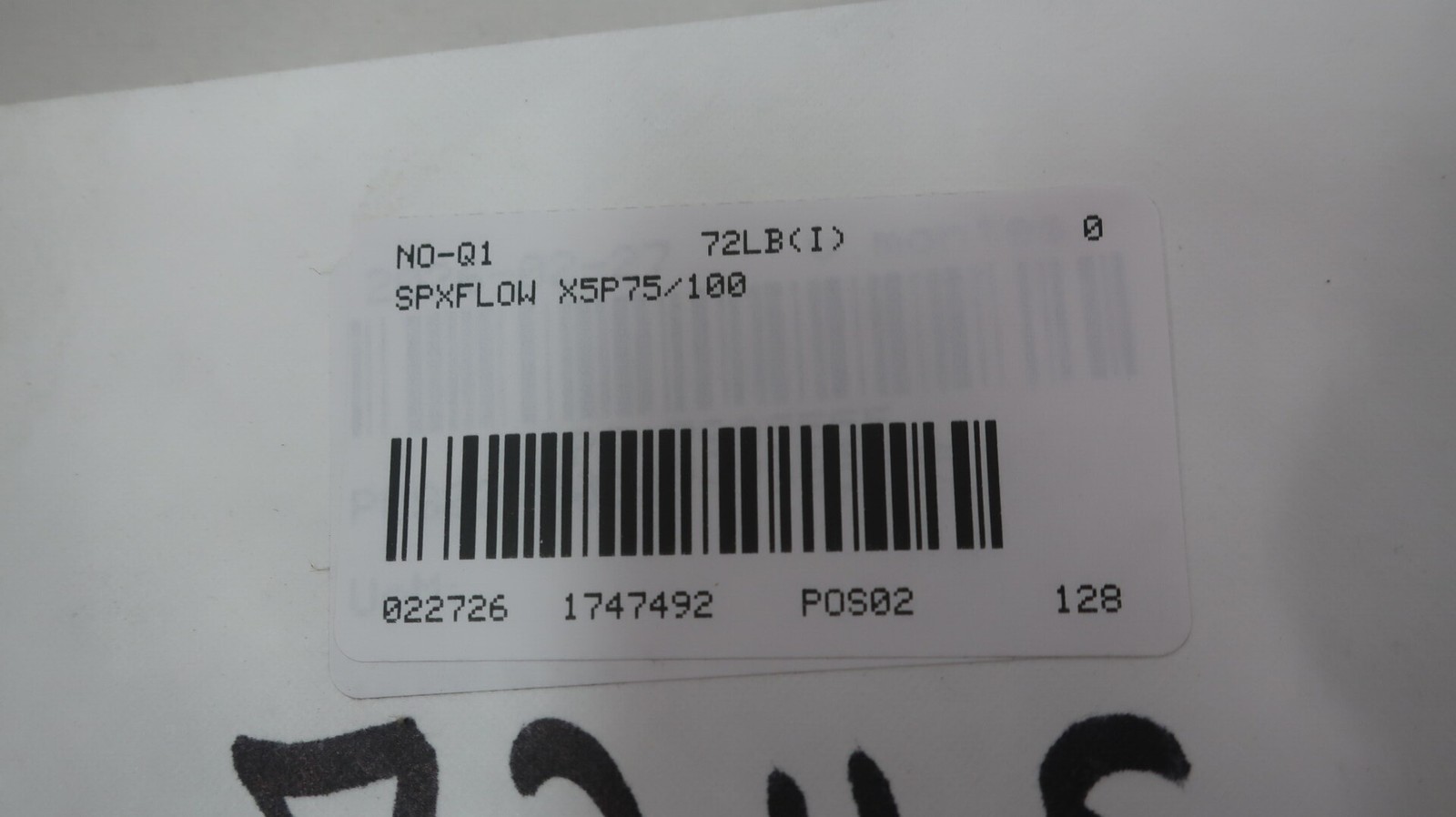 Spxflow X5P75/100 Stainless Mixer