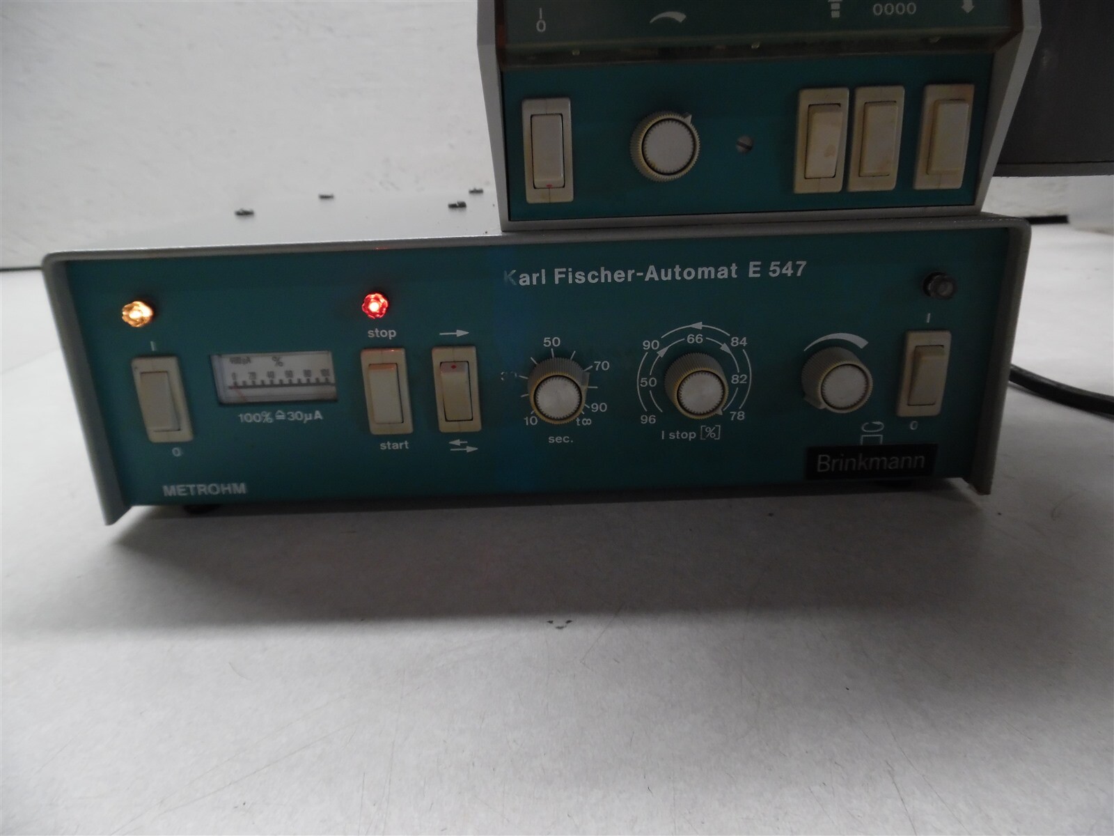 Metrohm Karl Fisher Automat E 547 and Dosimat E 535