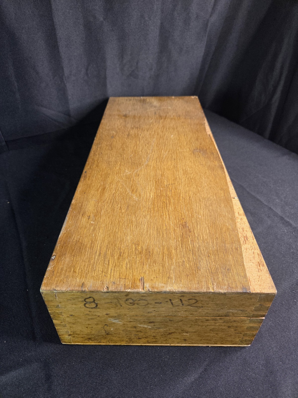 Double Column Height dial Gauge. 18″ x 6″ x 4″, MG Brand – Original Wooden Case