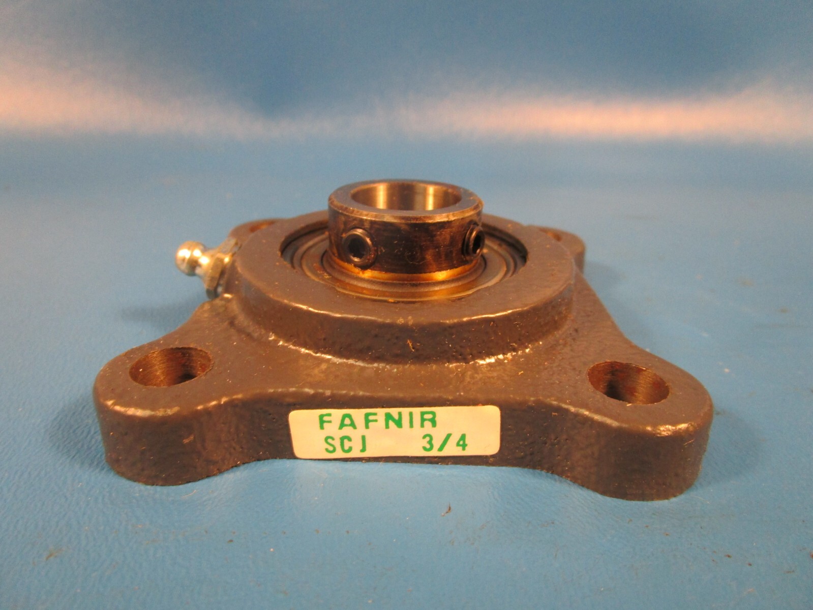 Fafnir SCJ 3/4, 4 BOLT FLANGE BEARING UNIT, 3/4″ BORE, 3-1/2″ BOLT, SET SCREW (T
