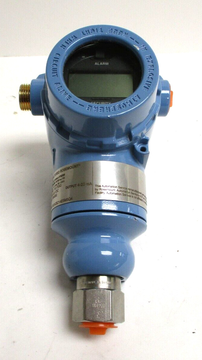 ROSEMOUNT , 3051TG2A2B21AE5M5Q4 , 150 PSI , 1/2″ FNPT , REMANUFACTURED