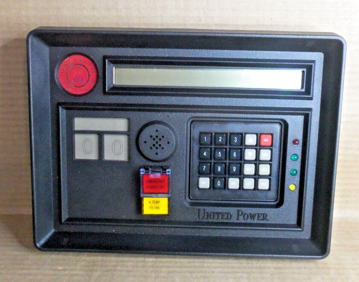 UNITED POWER PCB 10004 REV 3 OPERATOR INTERFACE PANEL MODULE FIRE ALARM AK