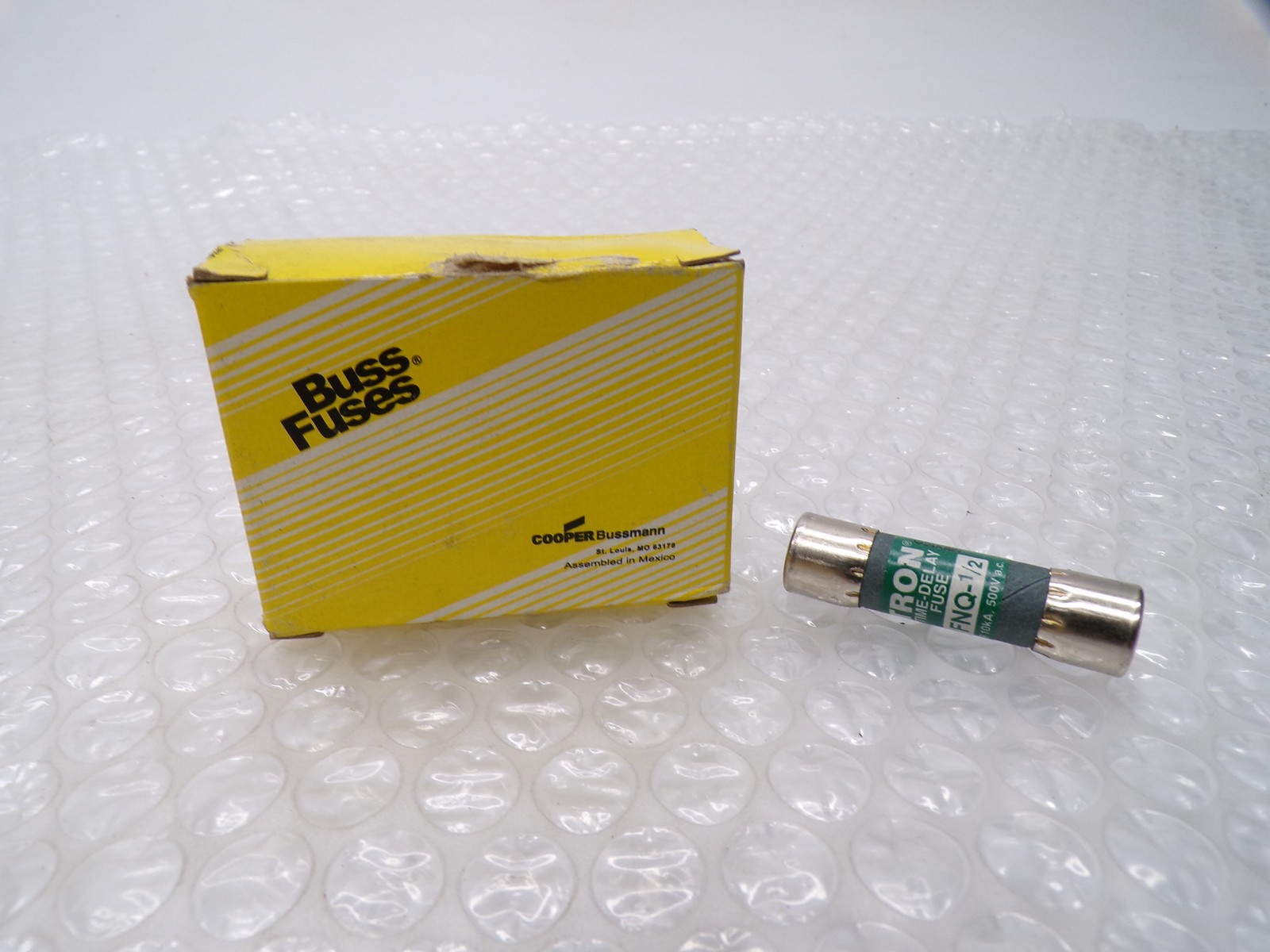 BUSSMANN FNQ-1/2 FUSE PKG OF 9 NSMP