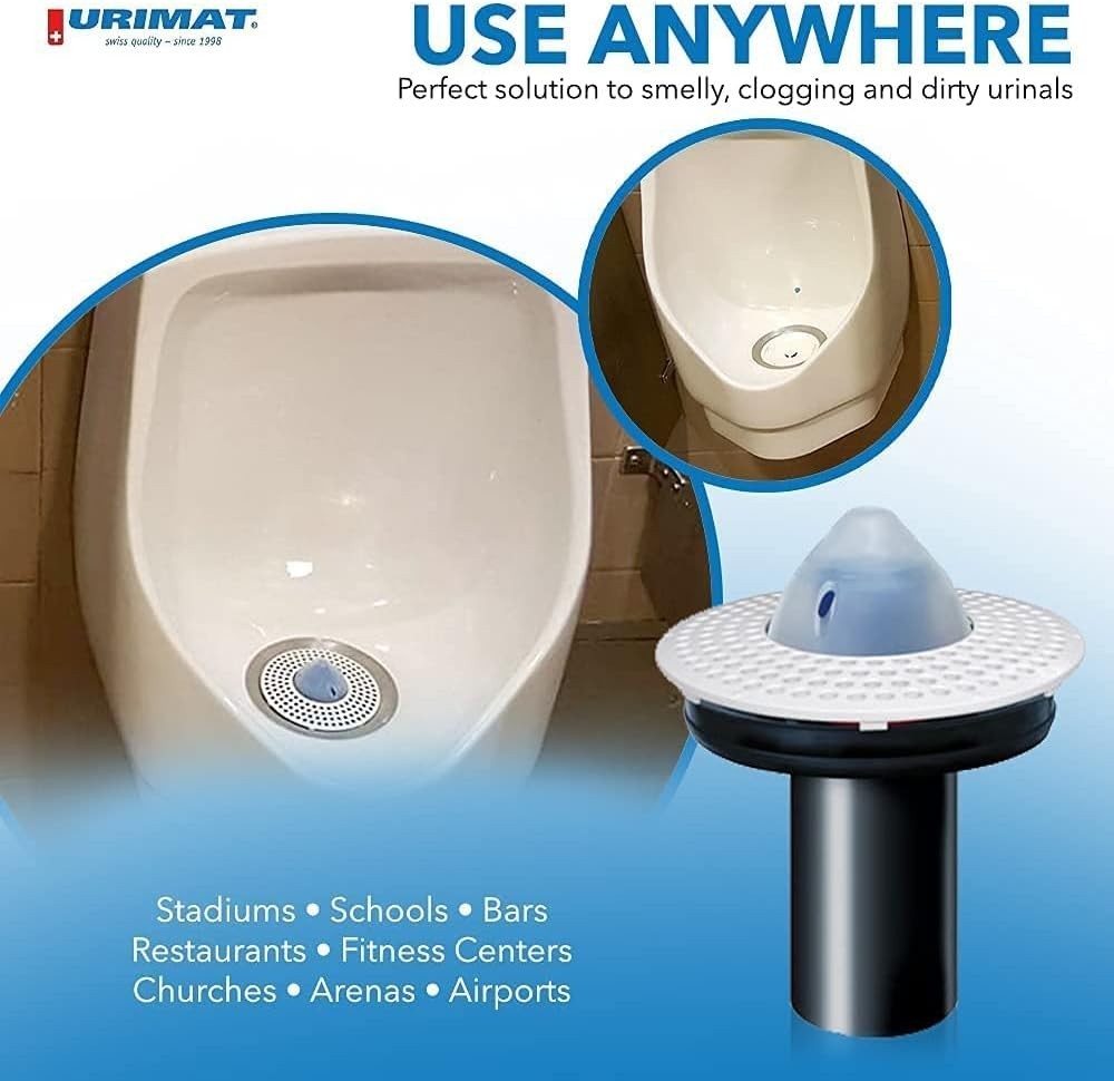 2 pack Urinal Filters for Waterless Sloan Falcon Bobrick EZ urinals – No Odor