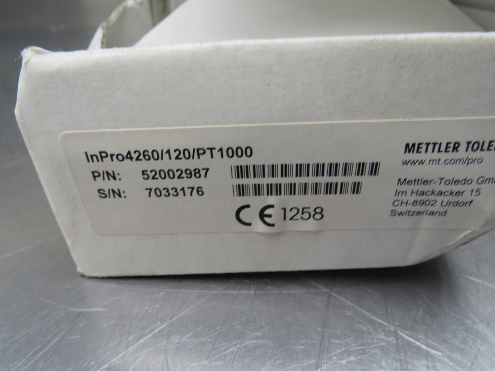 Mettler Toledo 52002987 INPRO4260/120/PT1000