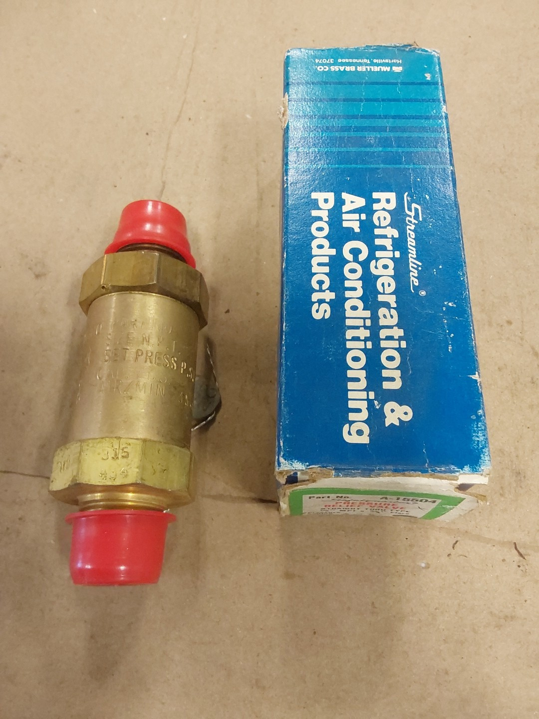 STREAMLINE A-15504 PRESSURE RELIEF VALVE 1/2″ MPT 5/8″ FLARE