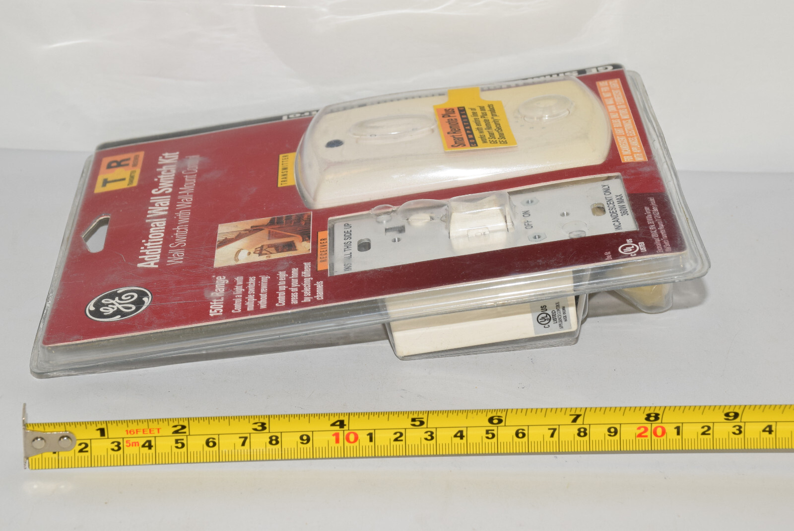 NEW General Electric GE RF102TXPS Wall Switch Kit Additional Wall Mount Control