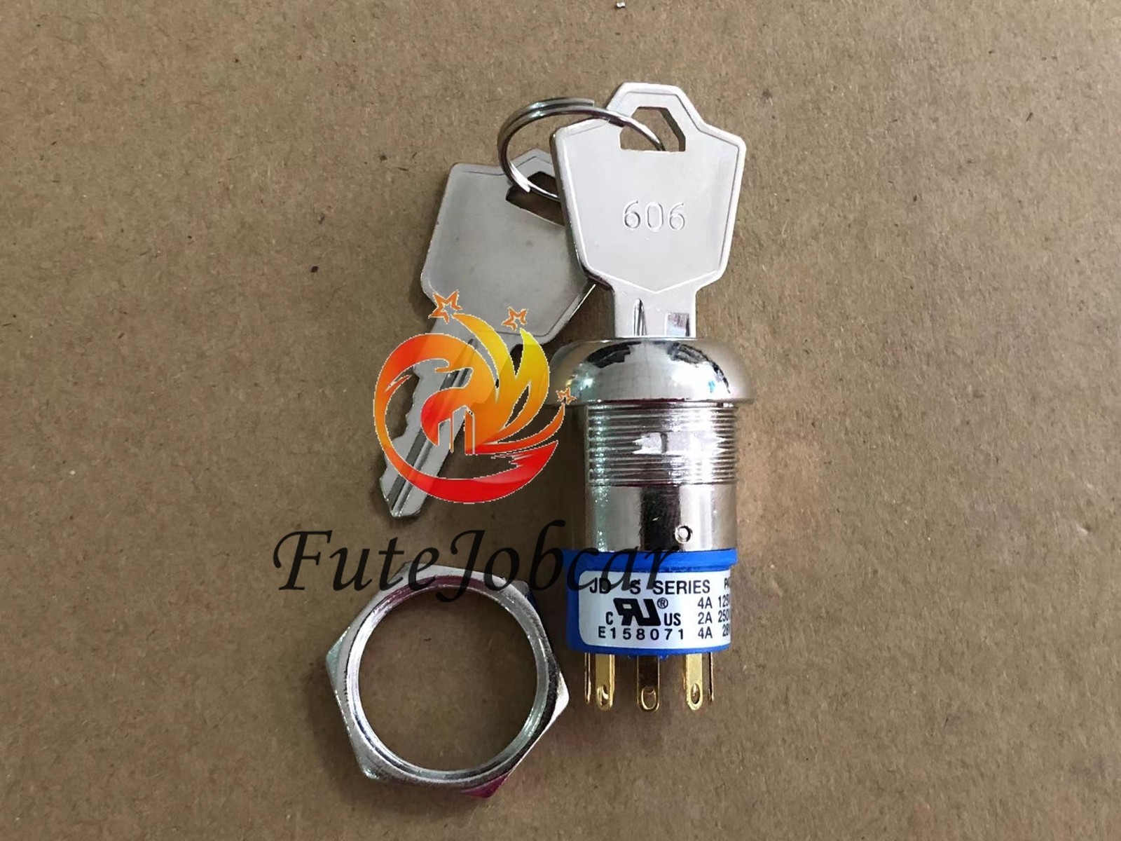 1PCS NEW E158071 For JD S SERIES PAT Three-position Key Switch