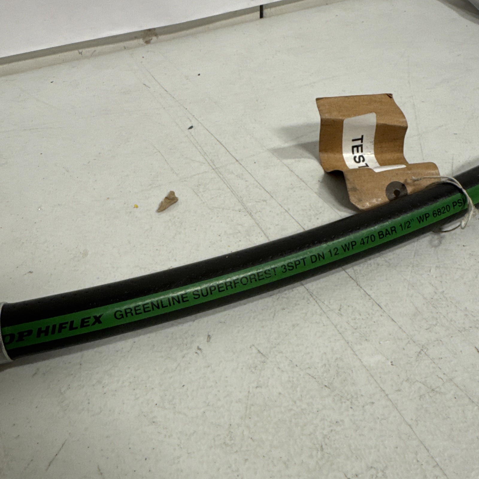 16″ Dunlop Hiflex Greenline Plus 222EN Hydraulic Hose 470 Bar