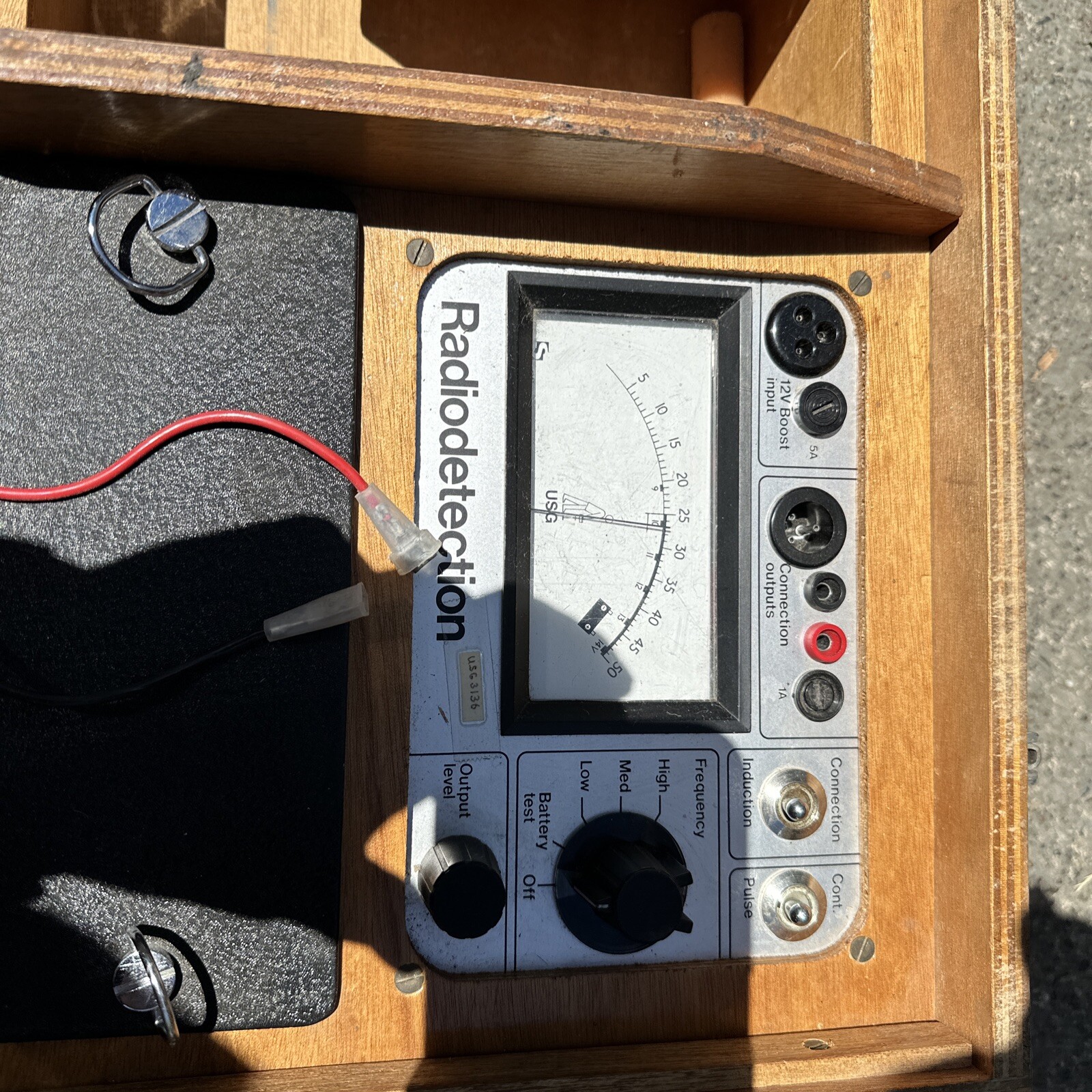 Vintage RADIO DETECTION GPR40 Set. Works