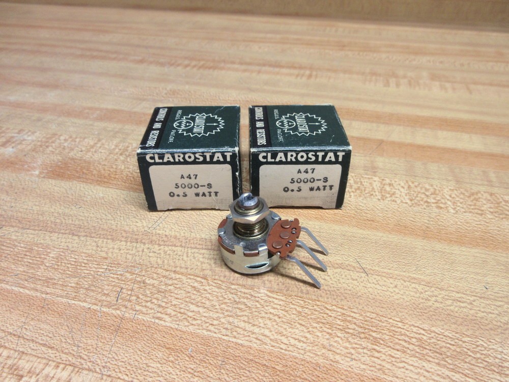 Clarostat A47-5000-S Potentiometer A475000S
