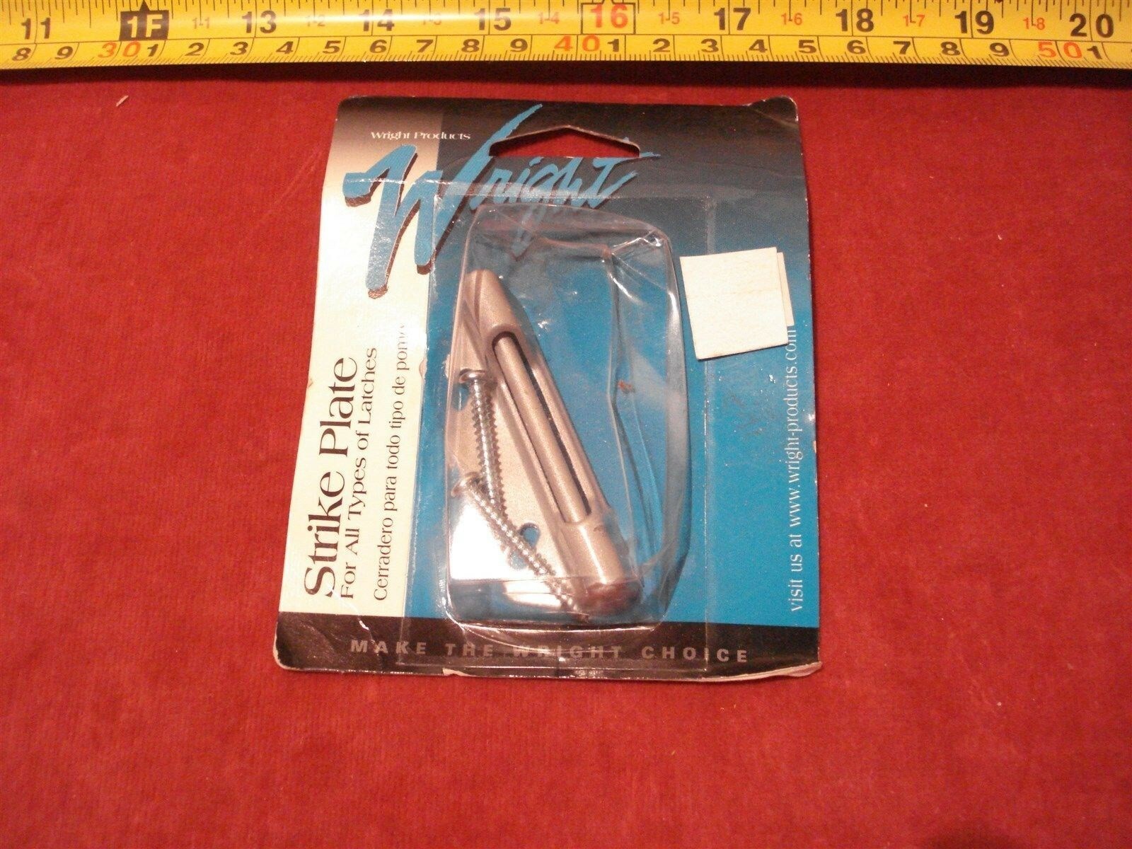 (1838.) Strike Plate V777ST