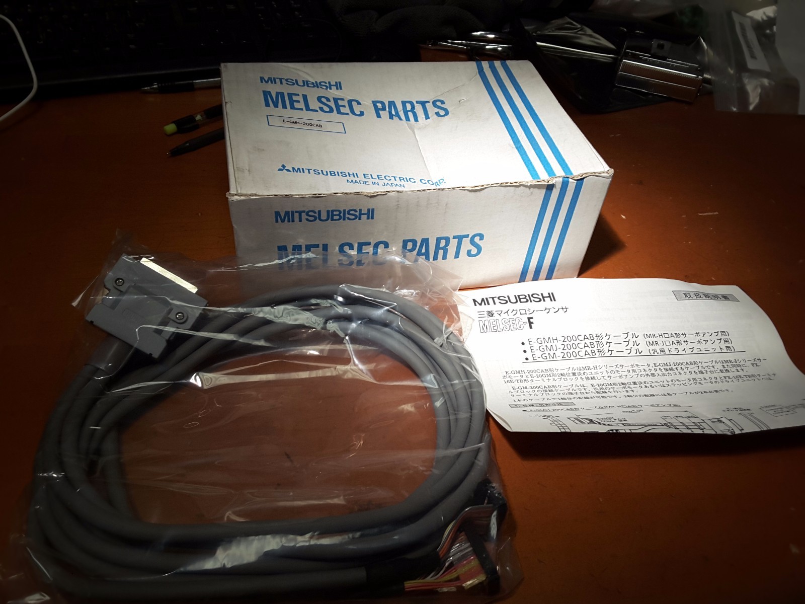 MITSUBISHI EGMH200CAB e-gmh-200ca CABLE FOR FX-20GM TO MR-H CABLE NEW $59