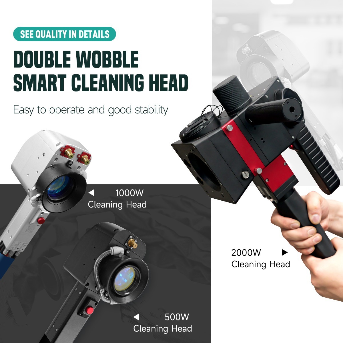 SFX 2000W Pulse Laser Cleaning Machine Laser Cleaner for Metal Paint Rust Coat