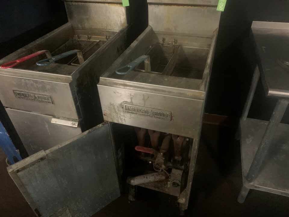 16″ American Range AF-35/50 Fryer, Nat Gas