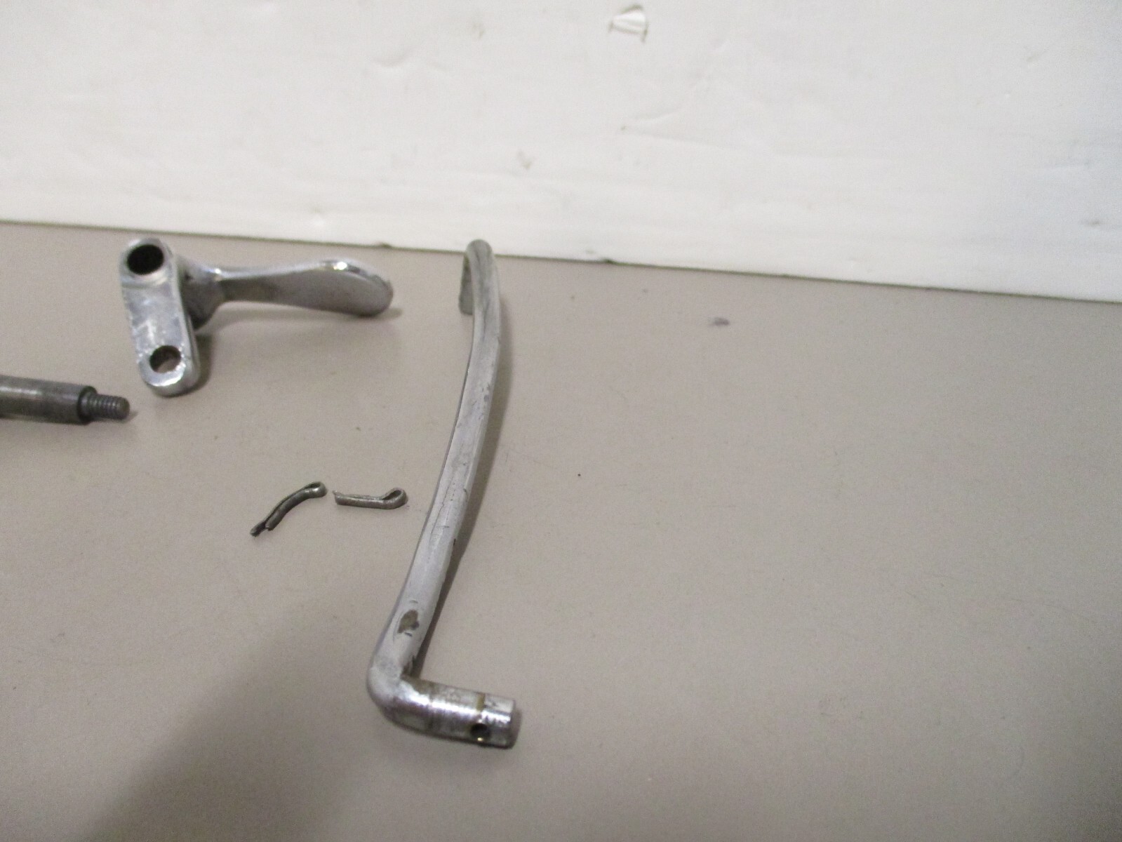 Blade Sharpener Lever and Rod for Vintage Wolf Model R Electric Fabric Cutter