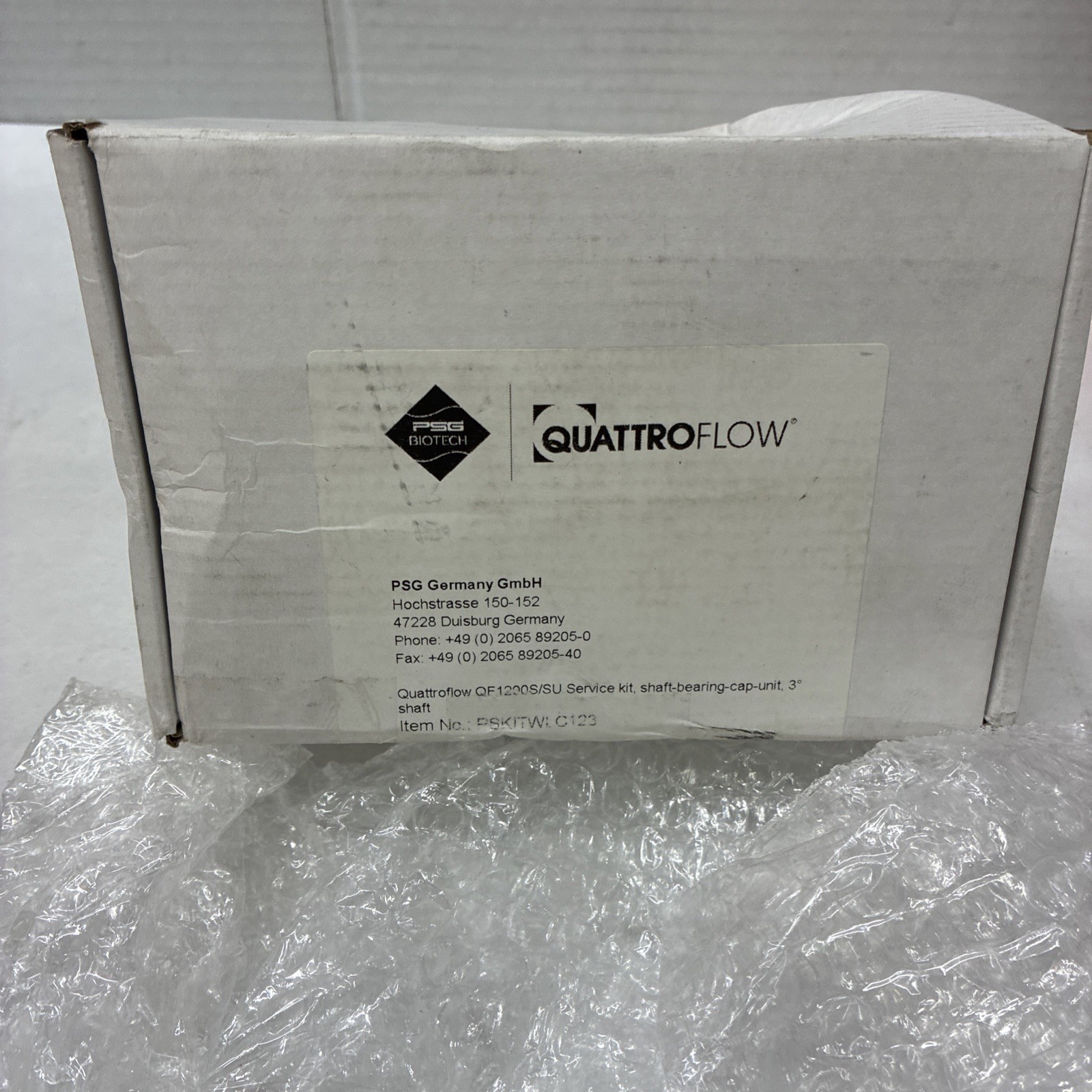 Quattroflow PSKITWLC123 1200 S/SU Pump Service Kit (shaft-bearing-cap-unit)