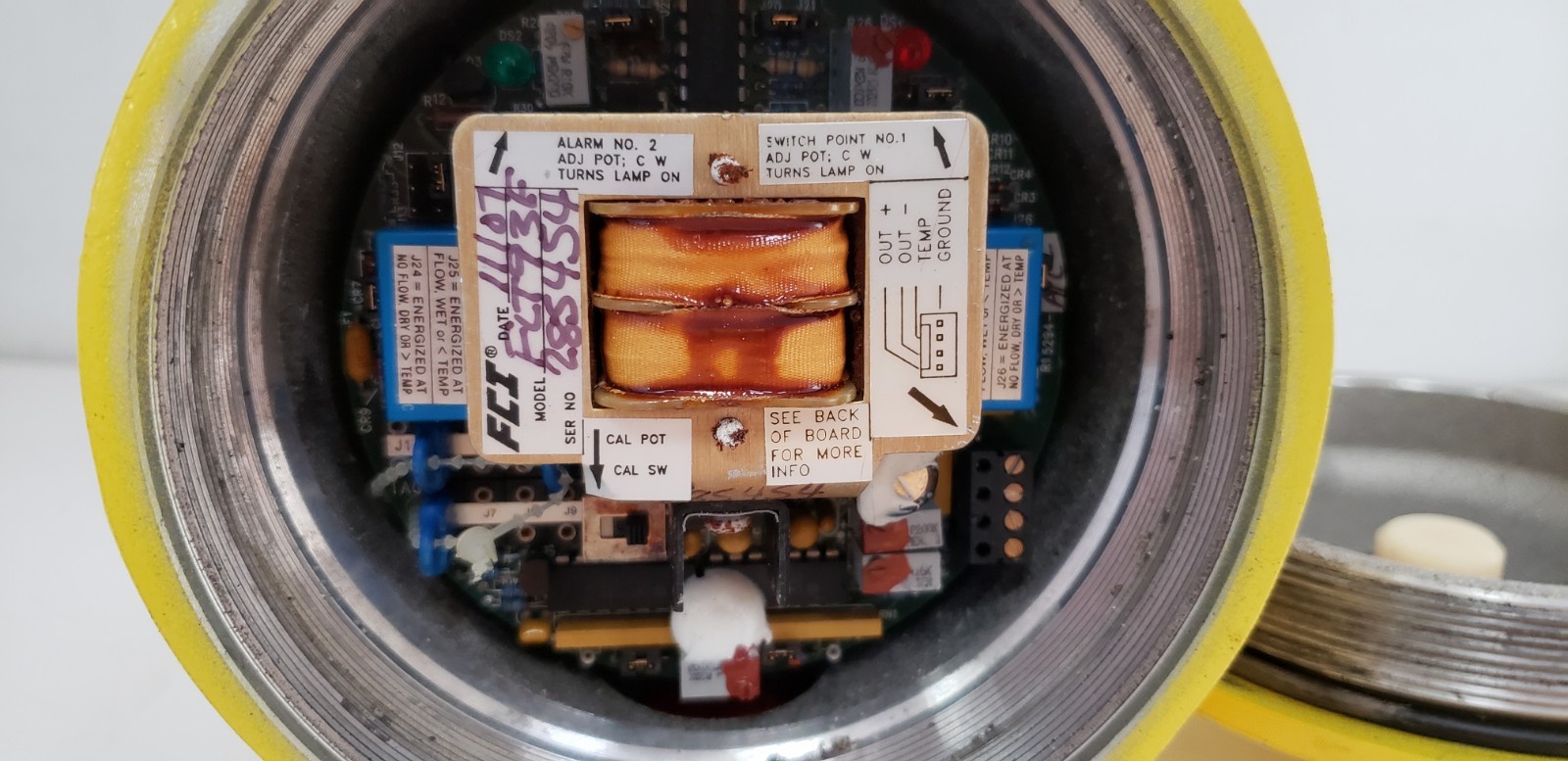 FCI FLT93F-1B1A203C1A03B12 FLOW SWITCH 115/220VAC-24VDC, 6A@115/230VAC/28VDC NNB