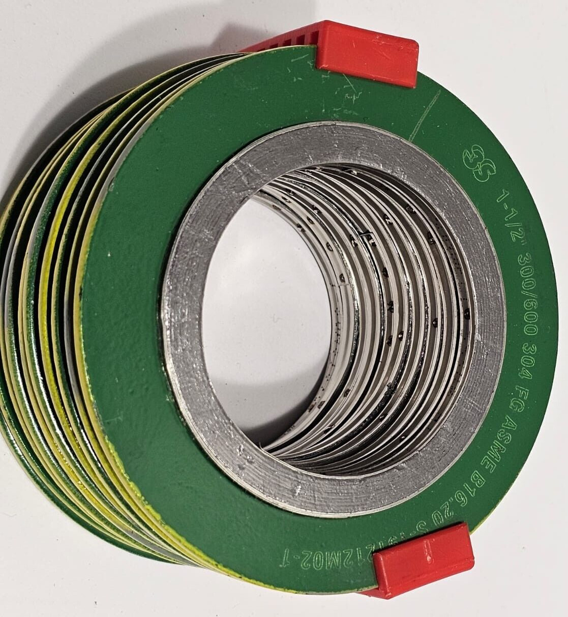 GASKET 1-1/2″ 300/600 304 FG ASME B16.20 S-191212M02-1 – LOT OF 10