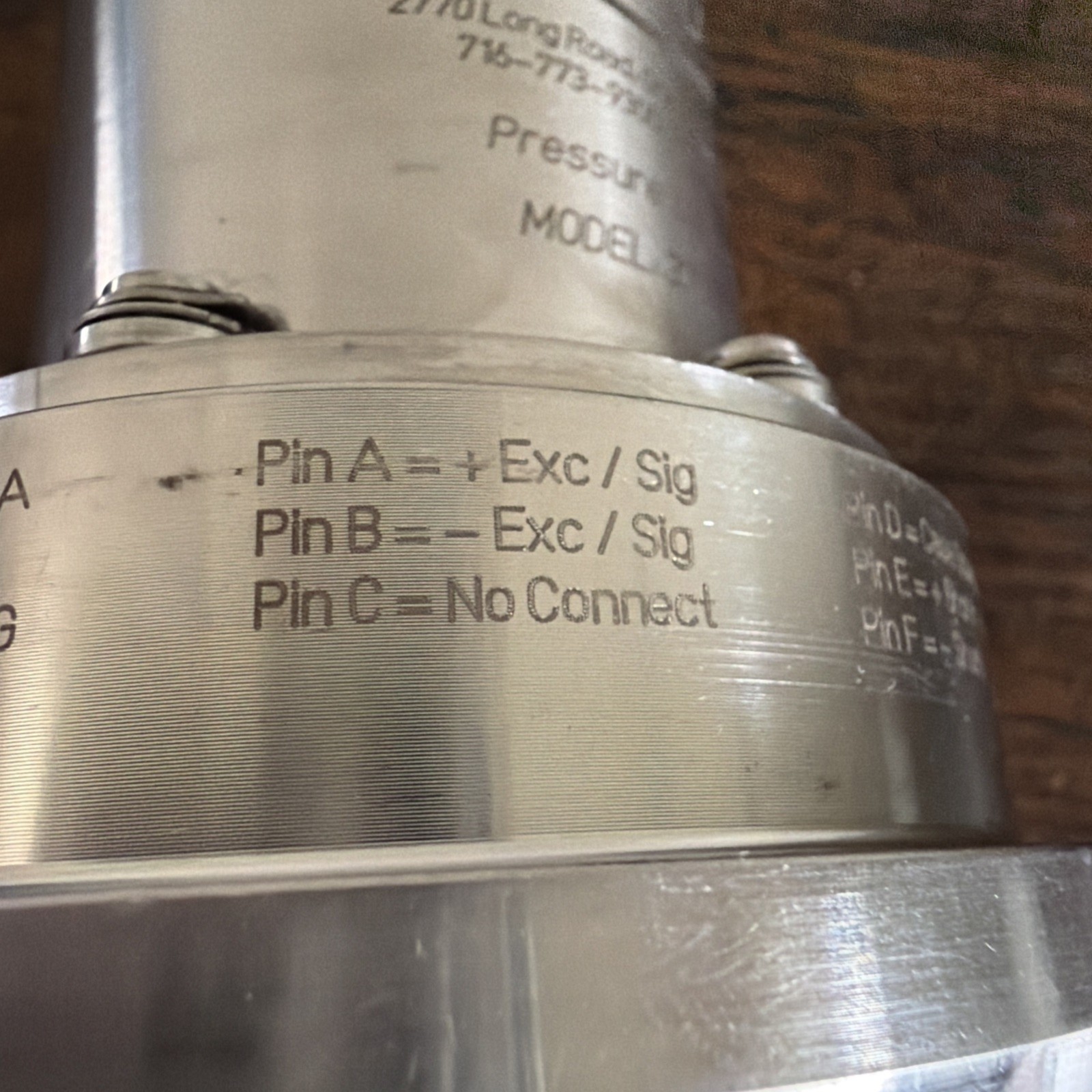 GP:50 Weco MODEL 370ASDCA Hammer Union Pressure Transducer Transmitter
