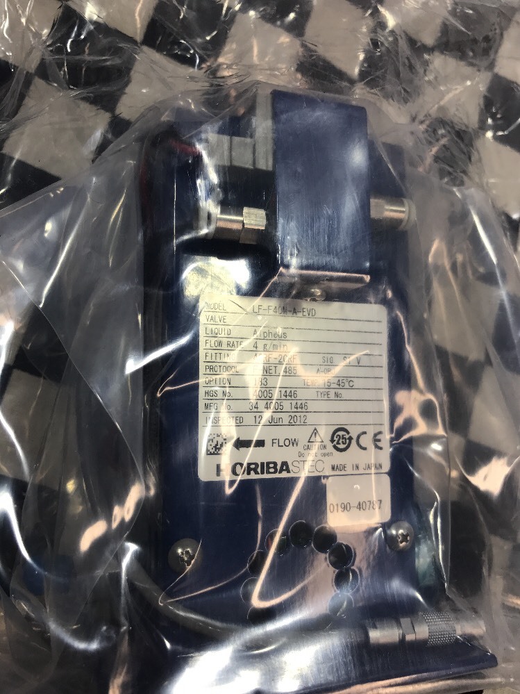 HORIBA MASS Mass Flow Meter CONTROLLER, LF-F40M-A-EVD-183, SHIPSAMEDAY#1542C5
