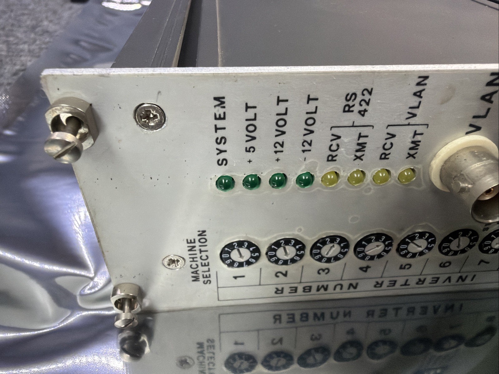 Reliance Electric EFRA-E 8127721A Card Communication Module Emco 59-26852 vLAN