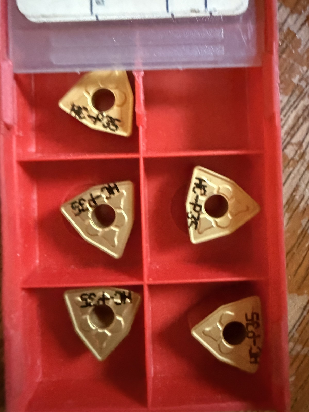 NEW LOT of 5 VERSA VNE Carbide Turning Insert # WNMG 332-RB HC-P35 V35PX vh4