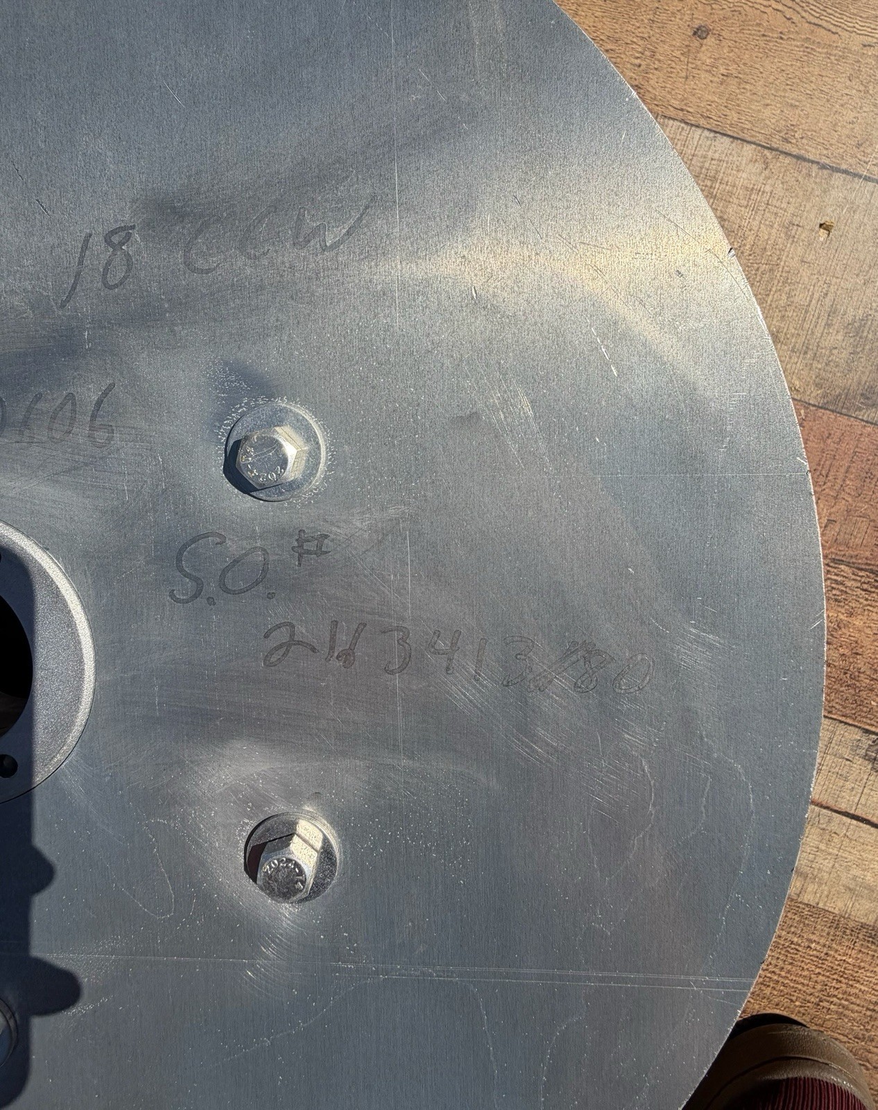 18” Greenheck Aluminum Backwards Inclined Blower Wheel New