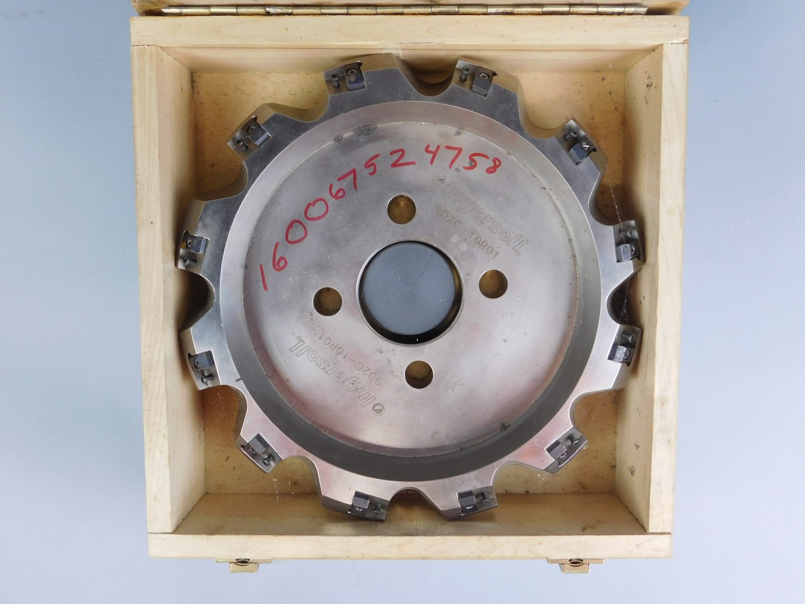 Ingersoll 10″ 45 Degree 9D2C-10R01 Indexable Face Shell Mill – NEW Surplus!