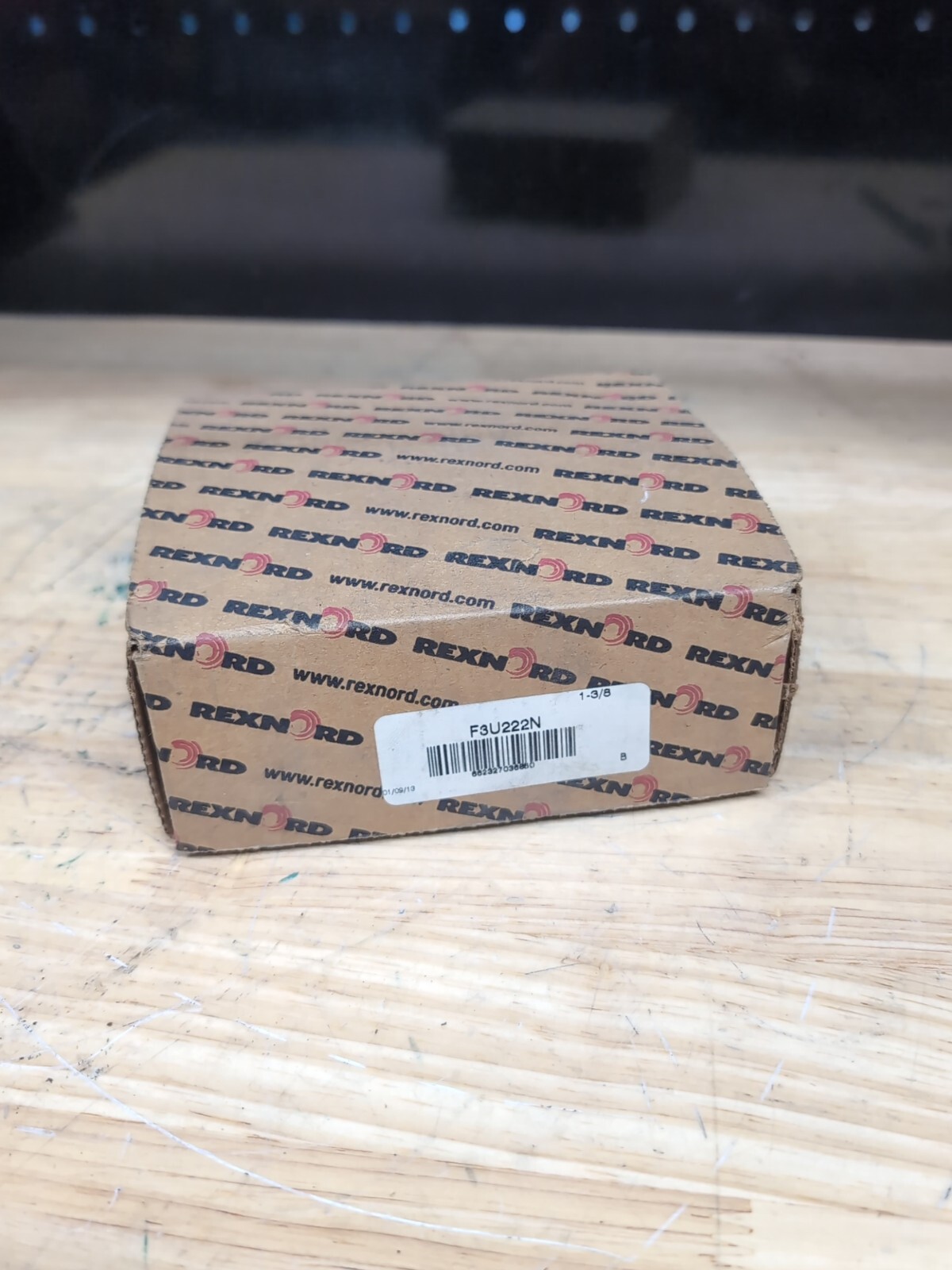 Link Belt Rexnord F3U222N 1-3/8″ 4 Bolt Flange Mount Ball Bearing Unit