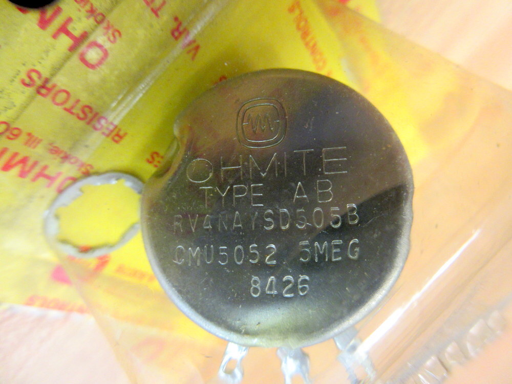 Ohmite CMU5052 Potentiometer RV4NAYSD505B