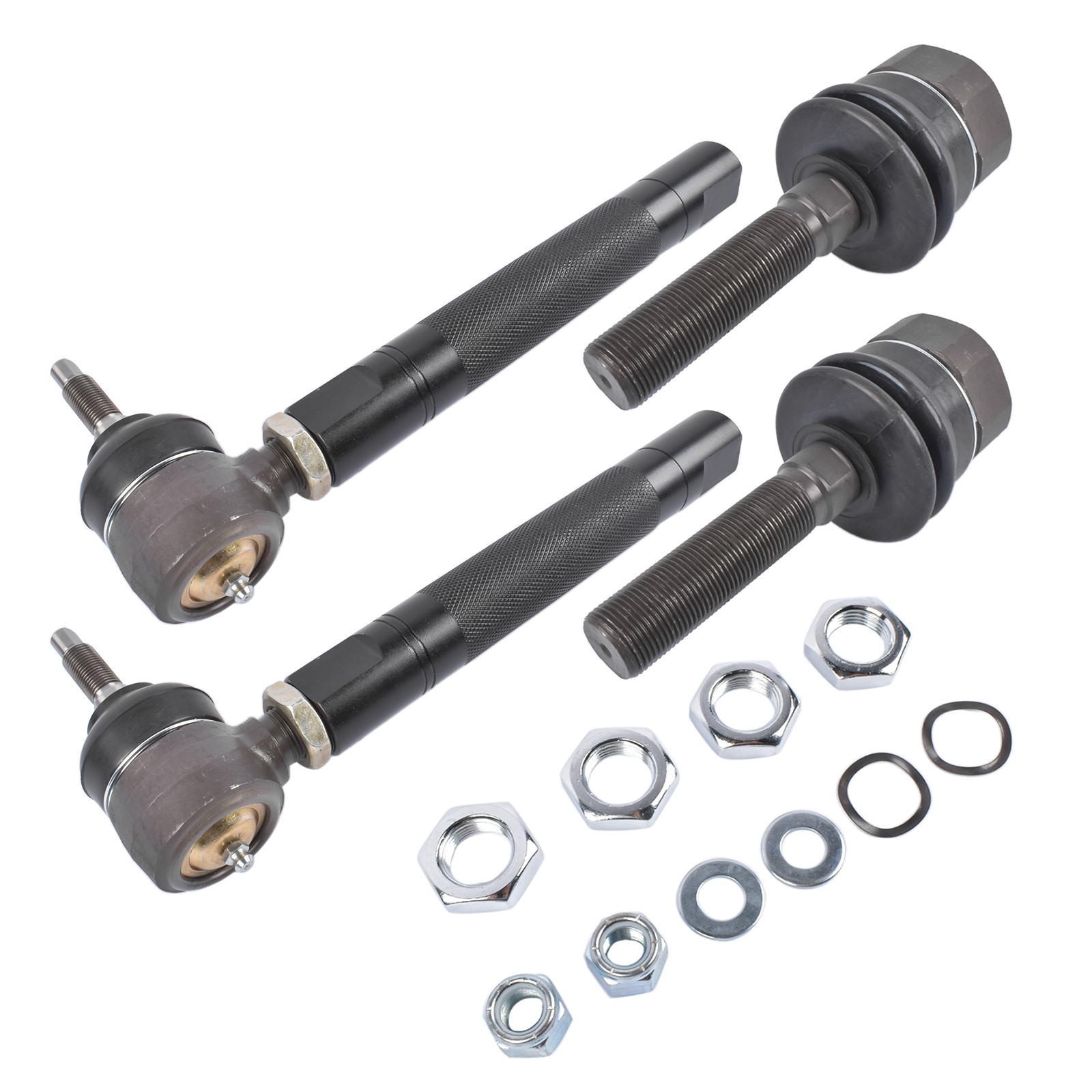 0-6″ Adjustable Heavy Duty Tie Rod Ends Kit Fit0-Chevrolet Silverado GMC Sierra