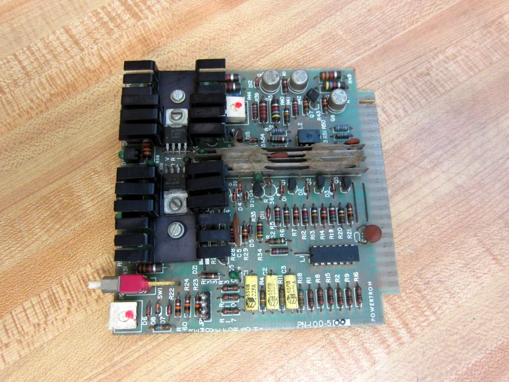 Powertron 100-5 Power Supply Board 1005 100-500
